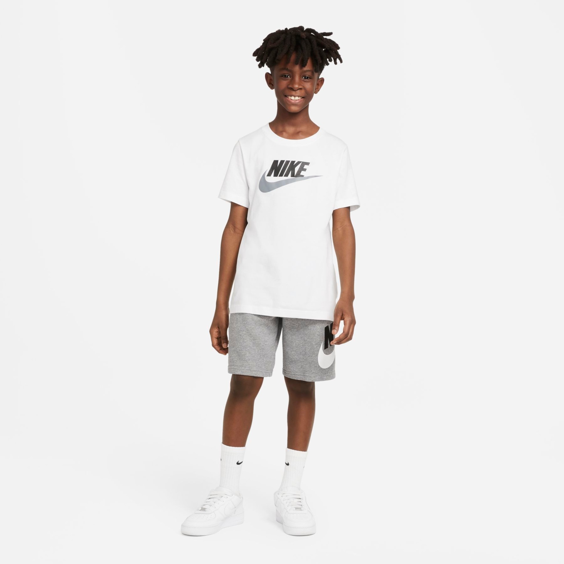 Shorts Nike Sportswear Club Fleece Infantil - Foto 5