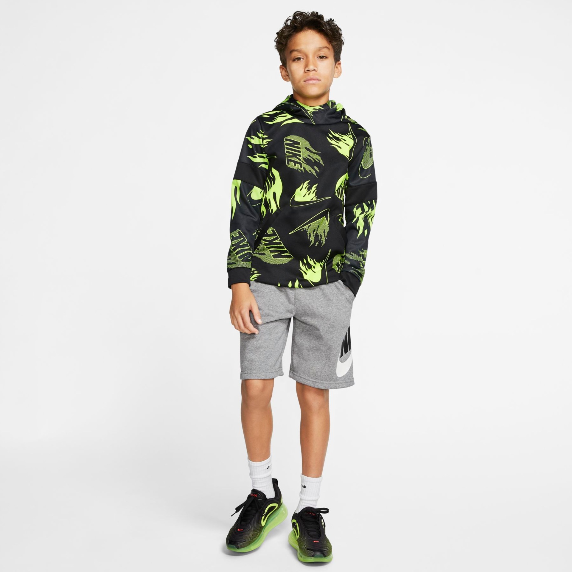 Shorts Nike Sportswear Club Fleece Infantil - Foto 8