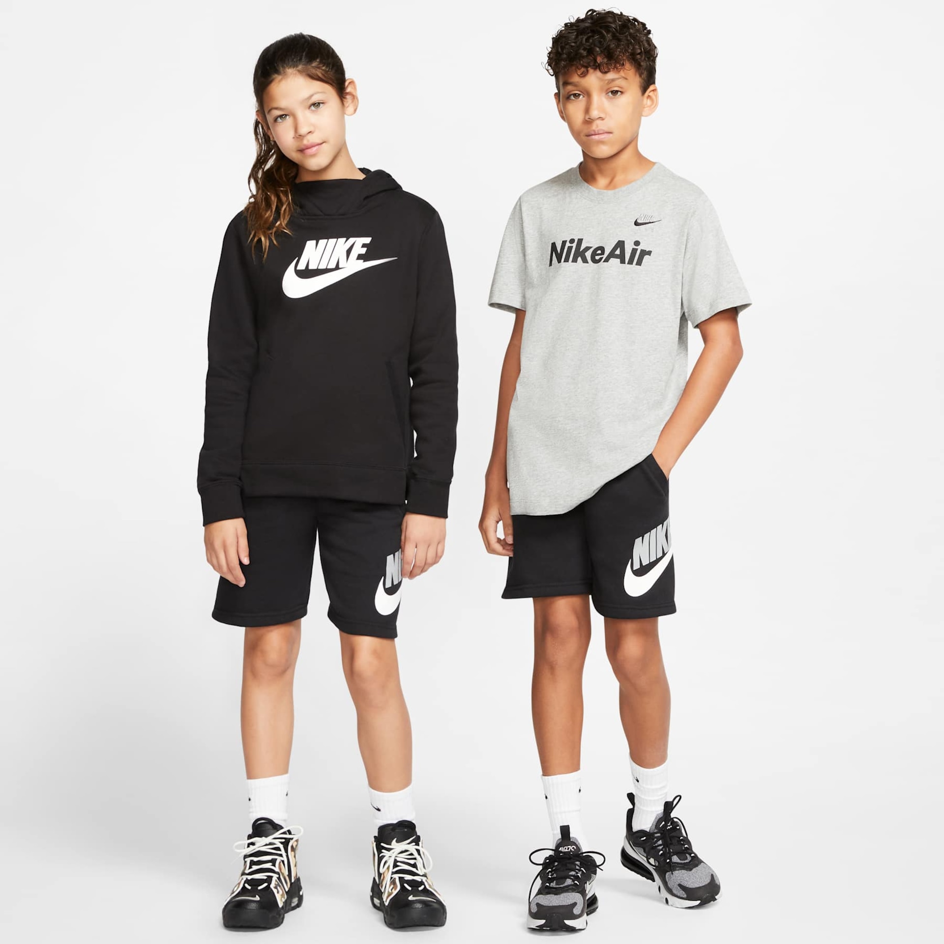 Shorts Nike Sportswear Club Fleece Infantil - Foto 8