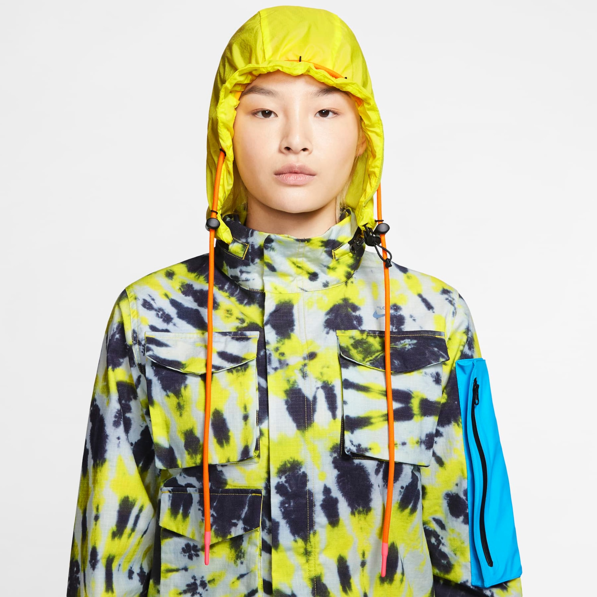 Jaqueta Nike x Off-White&trade; Tie Dye Feminina - Foto 11