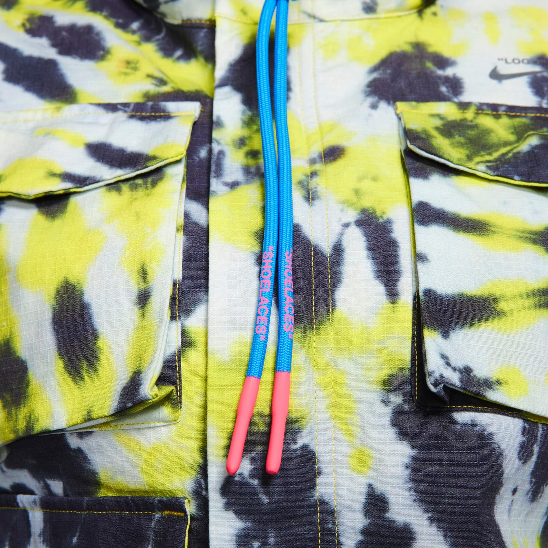 Jaqueta Nike x Off-White&trade; Tie Dye Feminina - Foto 12