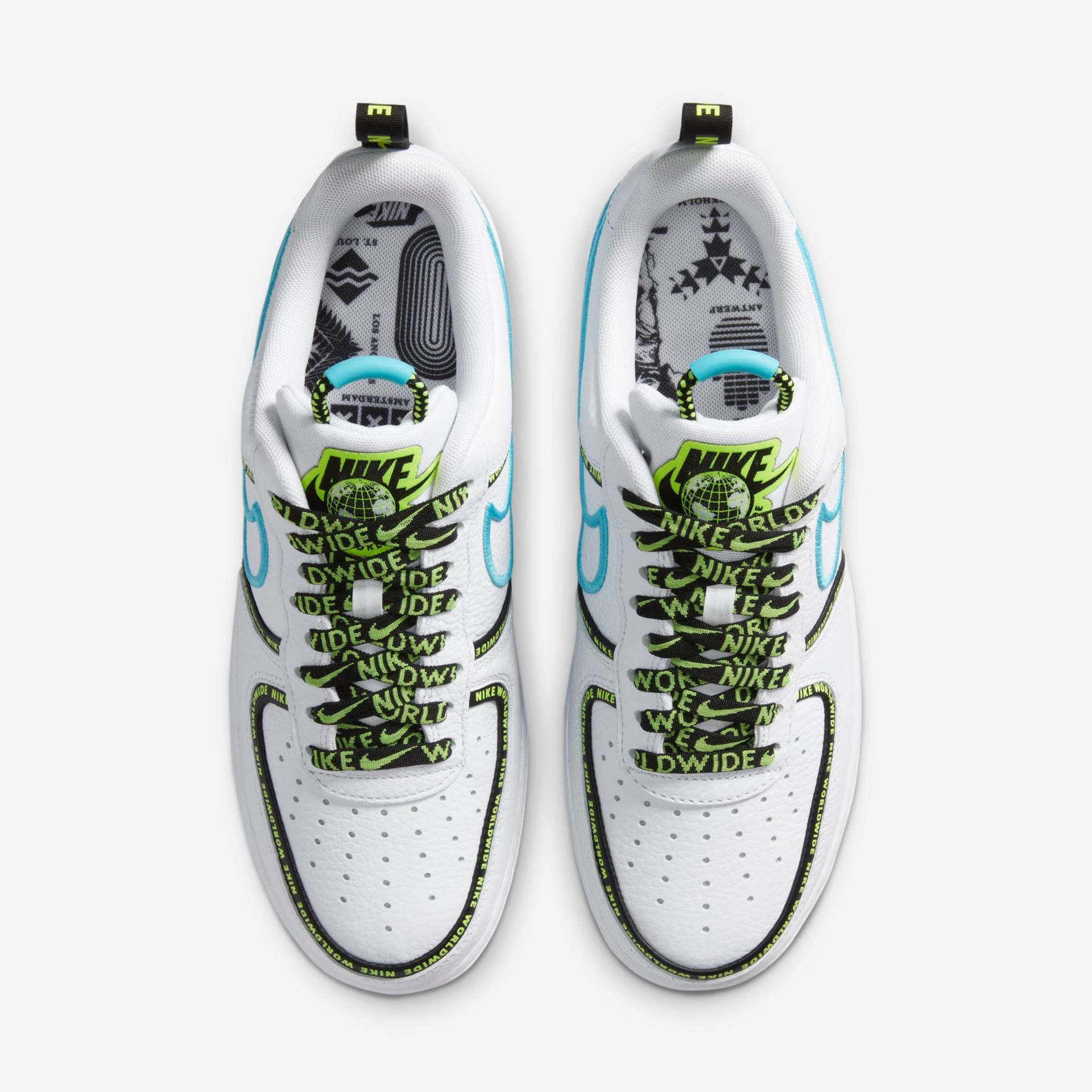 Tênis Nike Air Force 1 '07 Worldwide Masculino - Foto 4