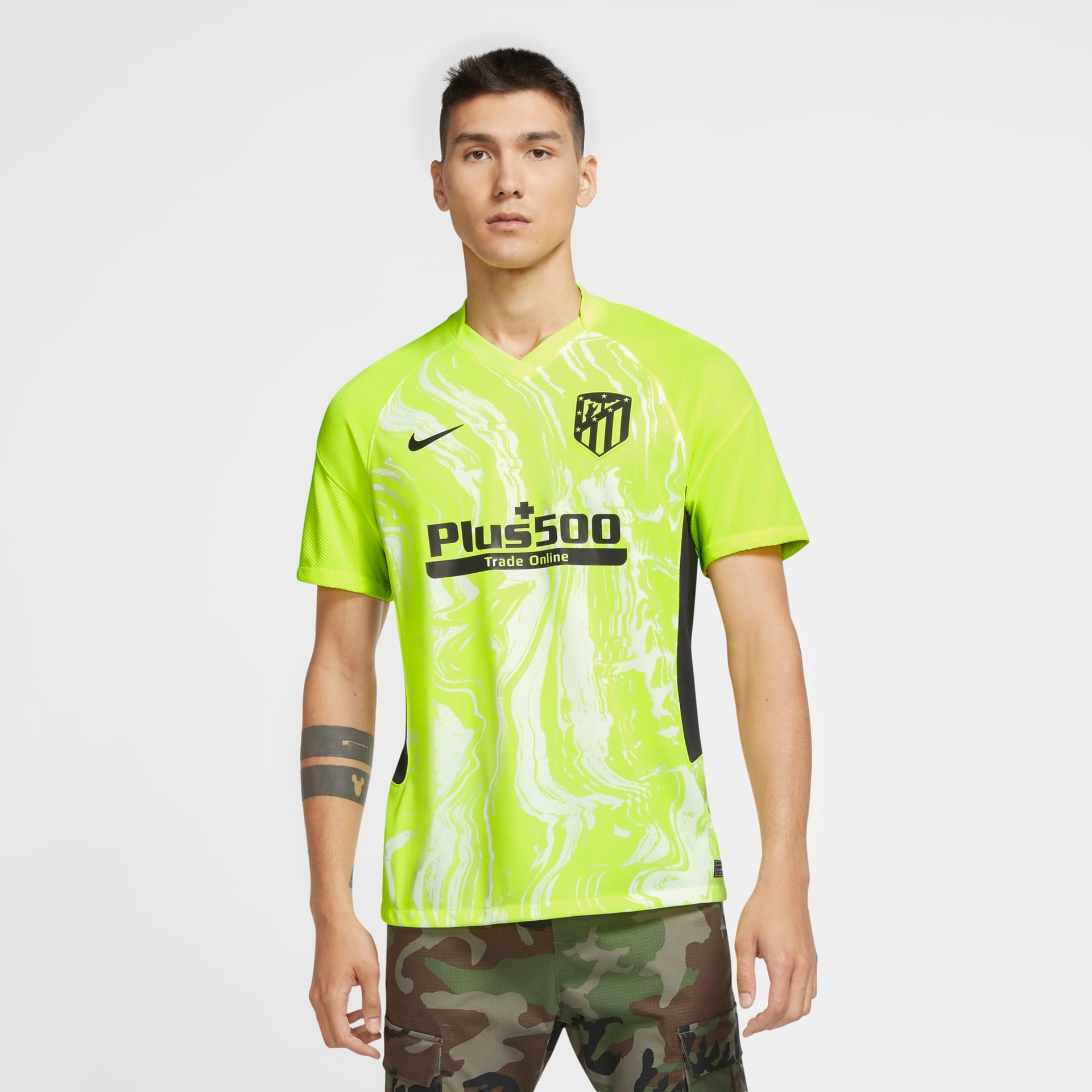 Camisa Nike Atlético de Madrid III 2020/21 Torcedor Pro Masculina - Foto 1