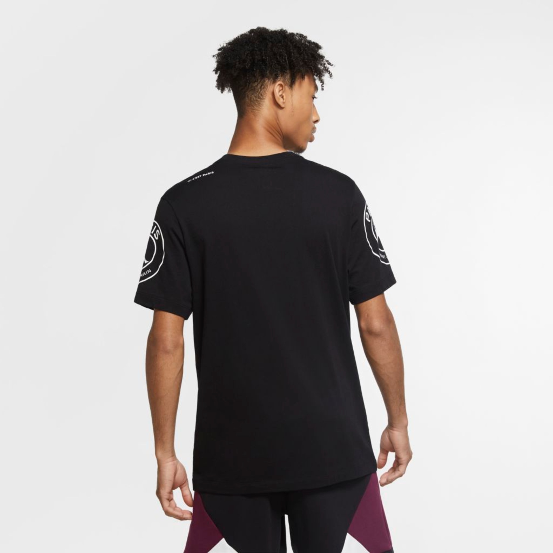 Camiseta Jordan PSG Logo Masculina - Foto 2