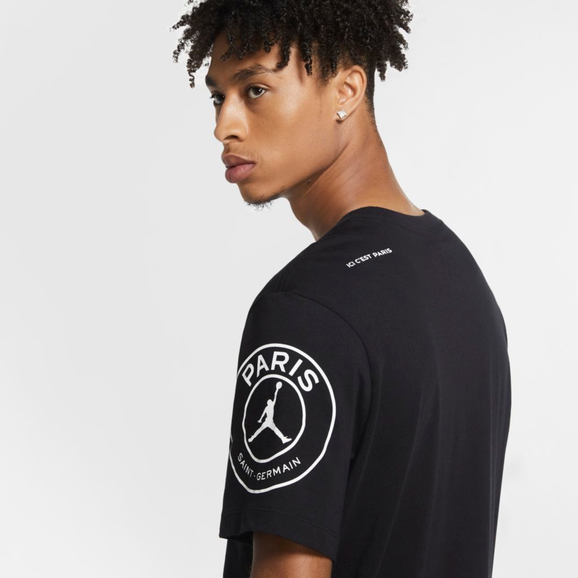 Camiseta Jordan PSG Logo Masculina - Foto 3