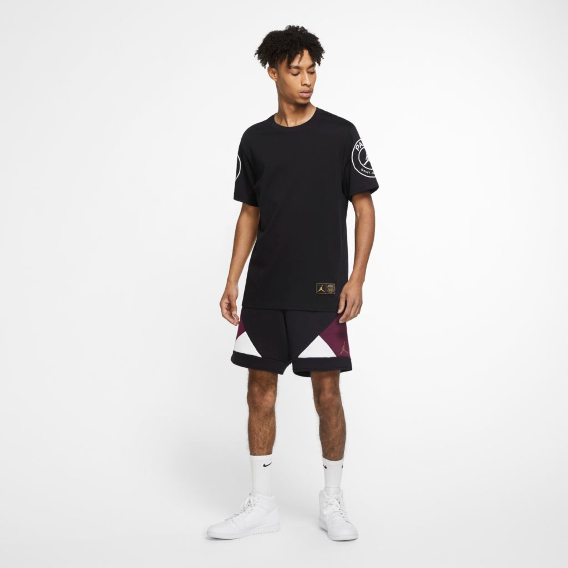 Camiseta Jordan PSG Logo Masculina - Foto 6