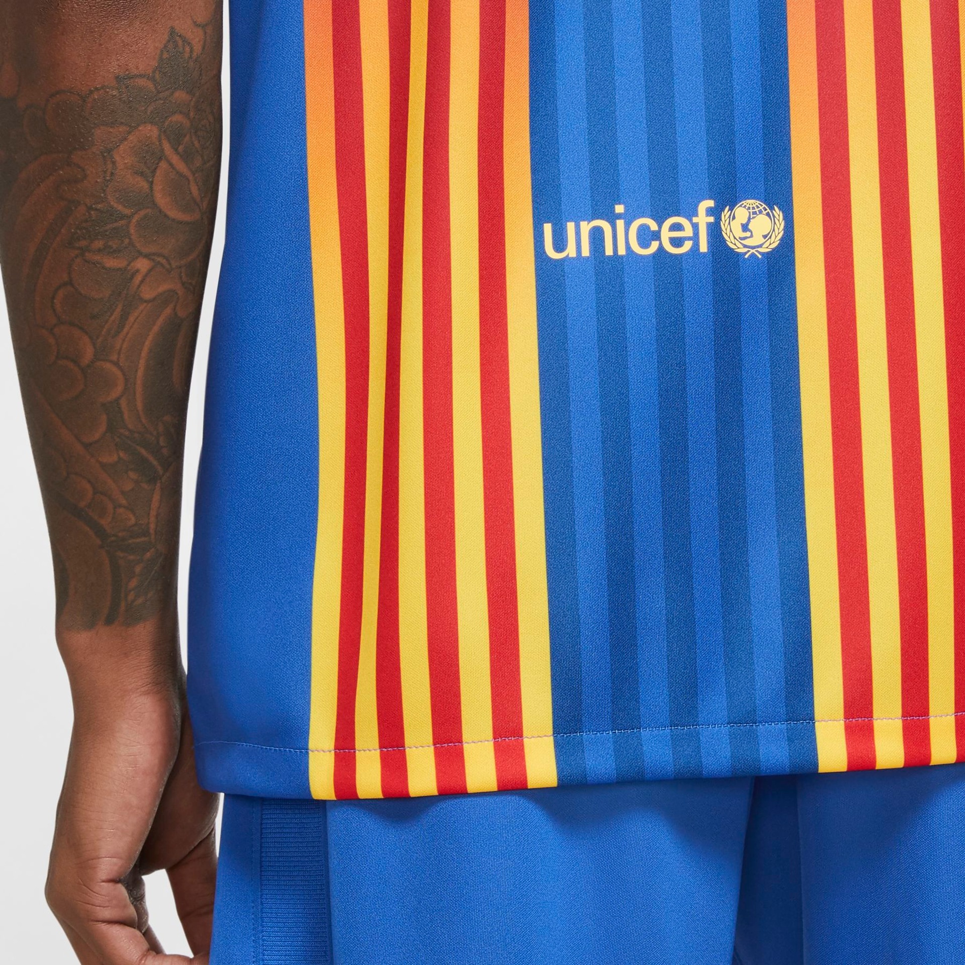 Camiseta Nike Barcelona El Clásico 2021/22 Torcedor Masculina - Foto 8