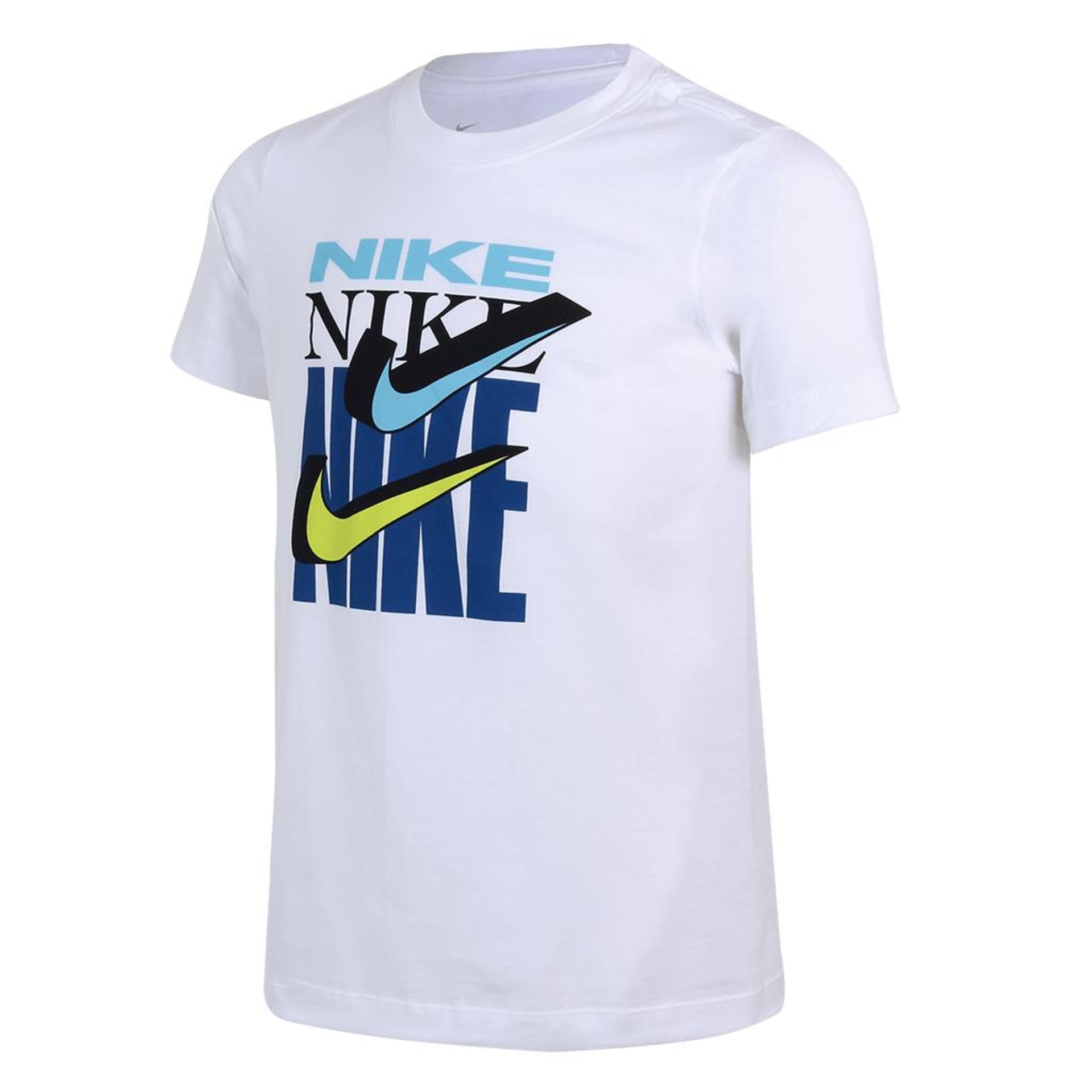 Camiseta Nike Sportswear Double Swoosh Infantil - Foto 1