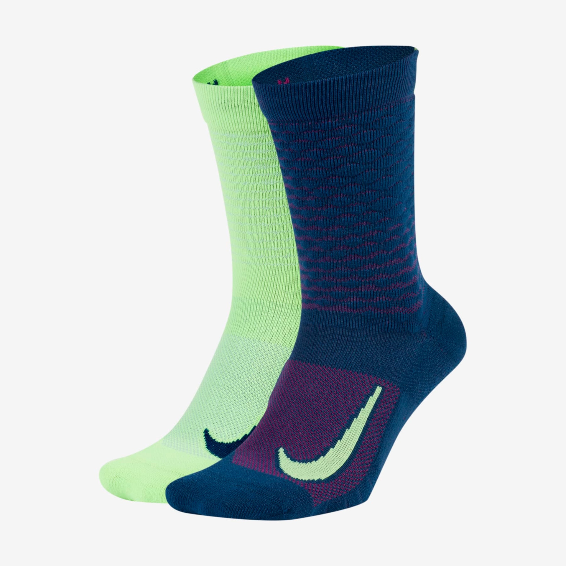 Meia Nike Multiplier Atlas Unissex (2 Pares) - Foto 1