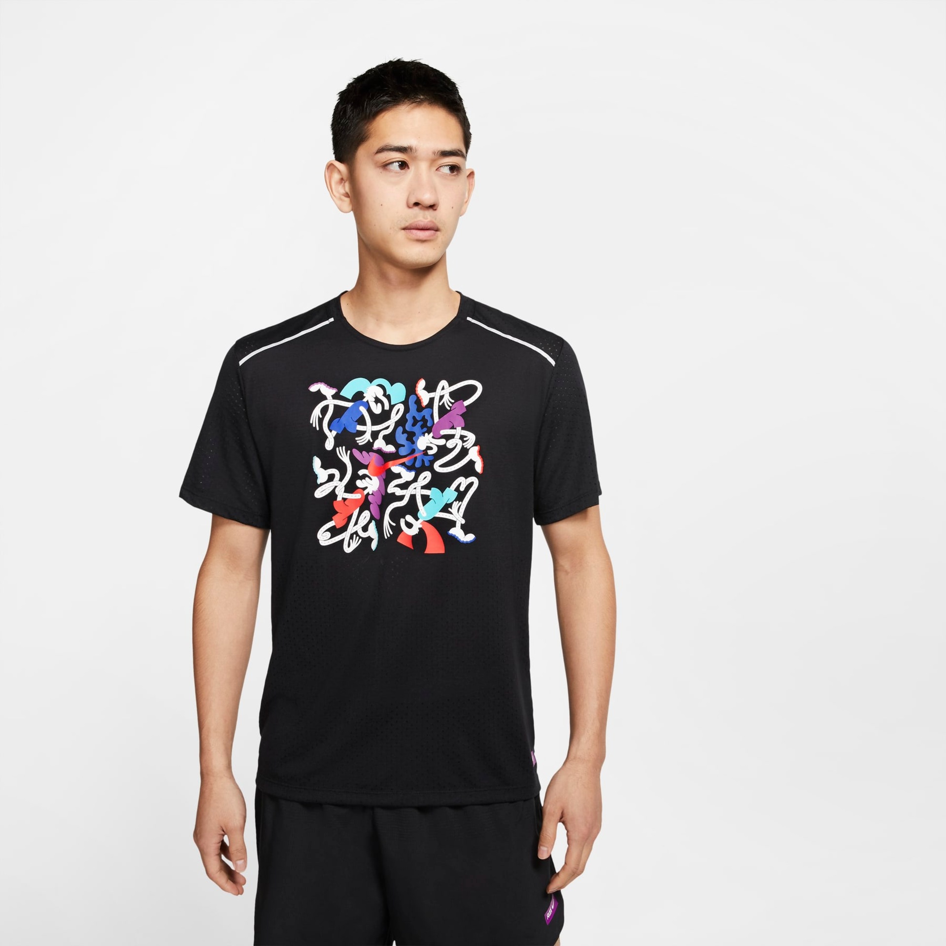 Camiseta Nike Rise 365 Tokyo Masculina - Foto 1