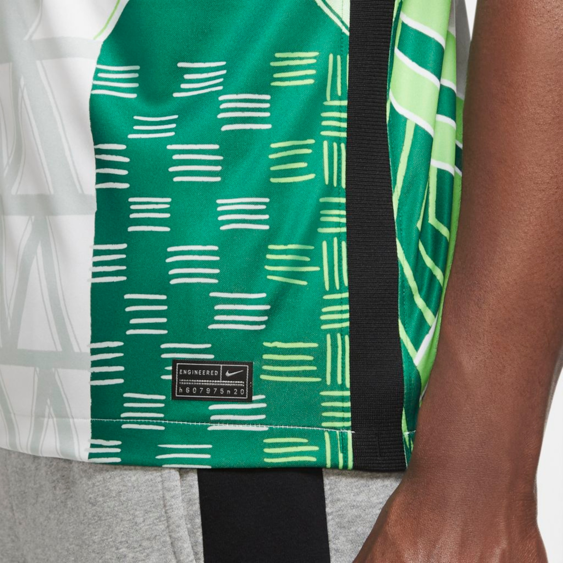 Camisa Nike Nigéria I 2020/21 Torcedor Pro Masculina - Foto 4