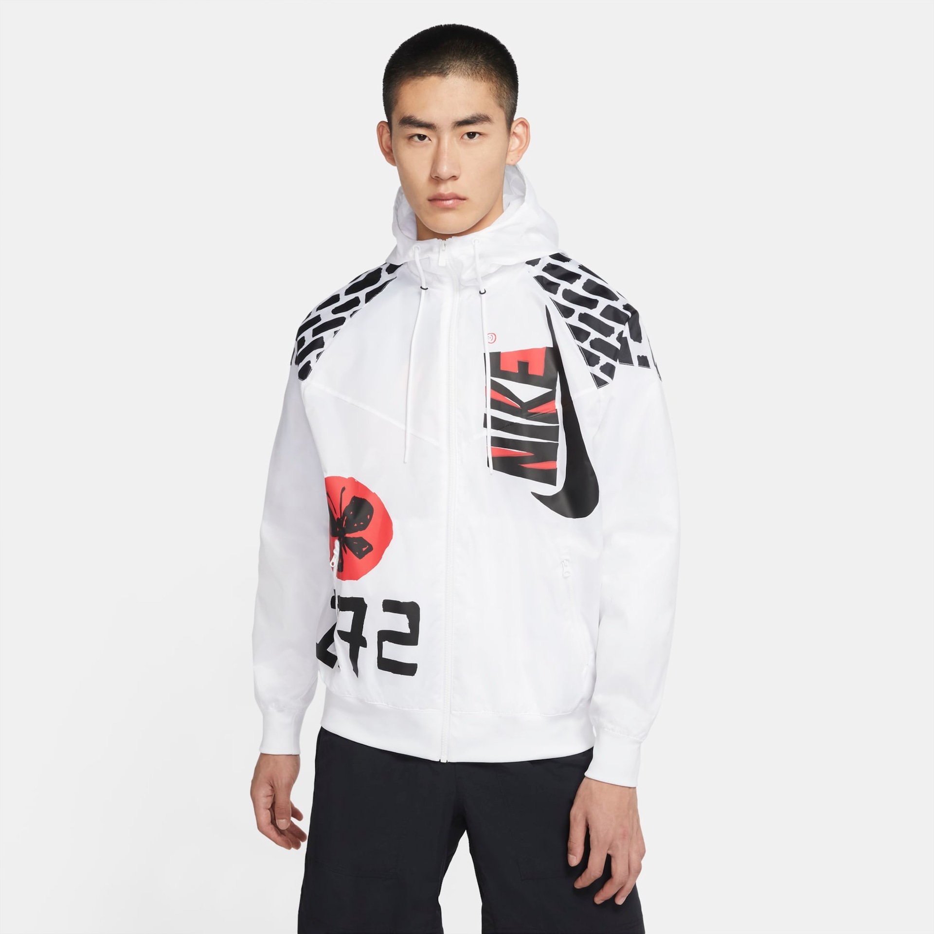 jaqueta nike sportswear heritage windrunner