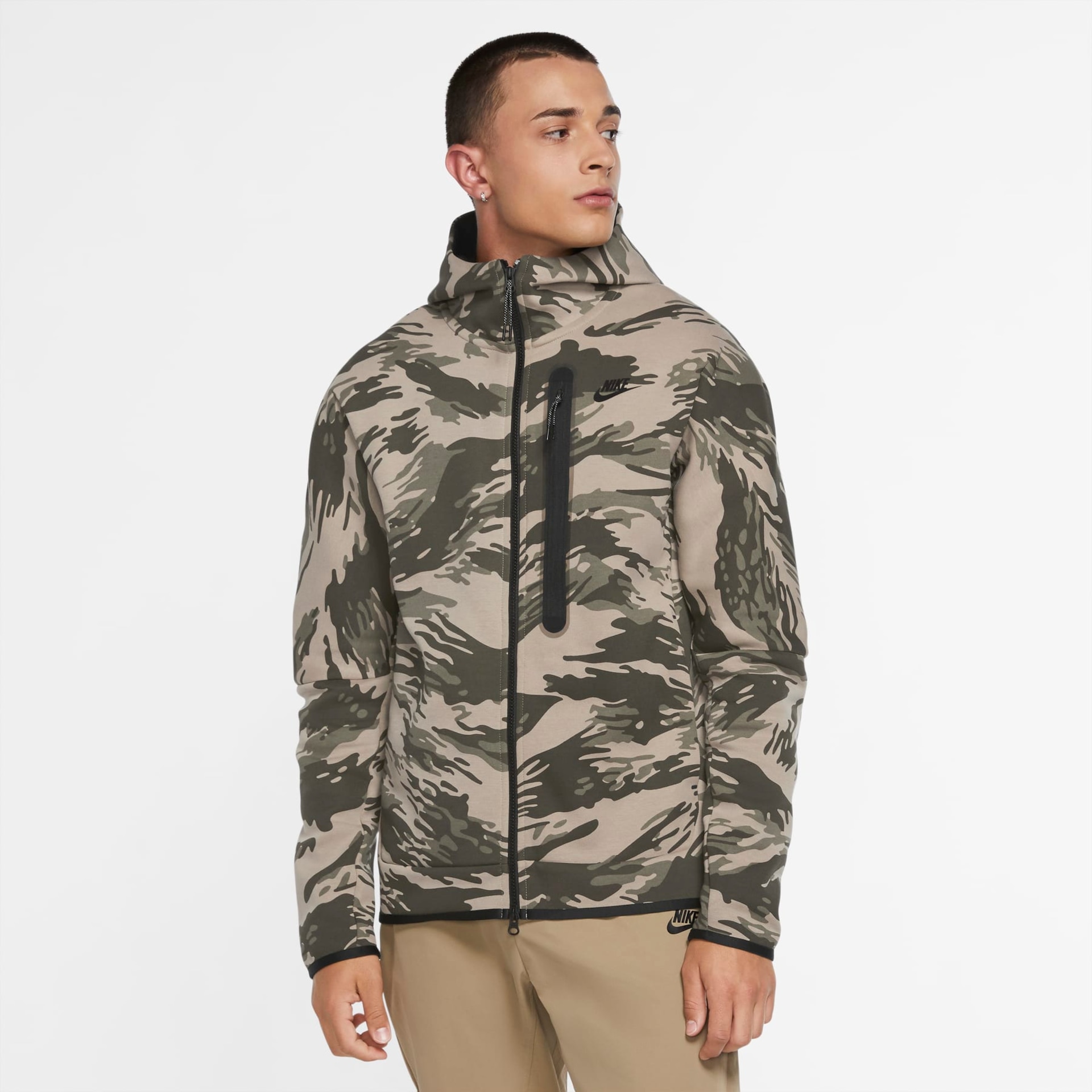 Blusão Nike Sportswear Tech Fleece Masculino - Foto 1