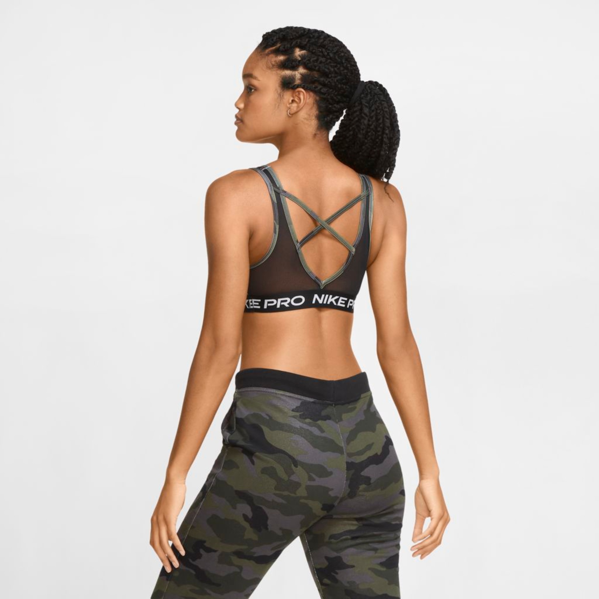 Top Nike Pro Swoosh Feminino - Foto 2