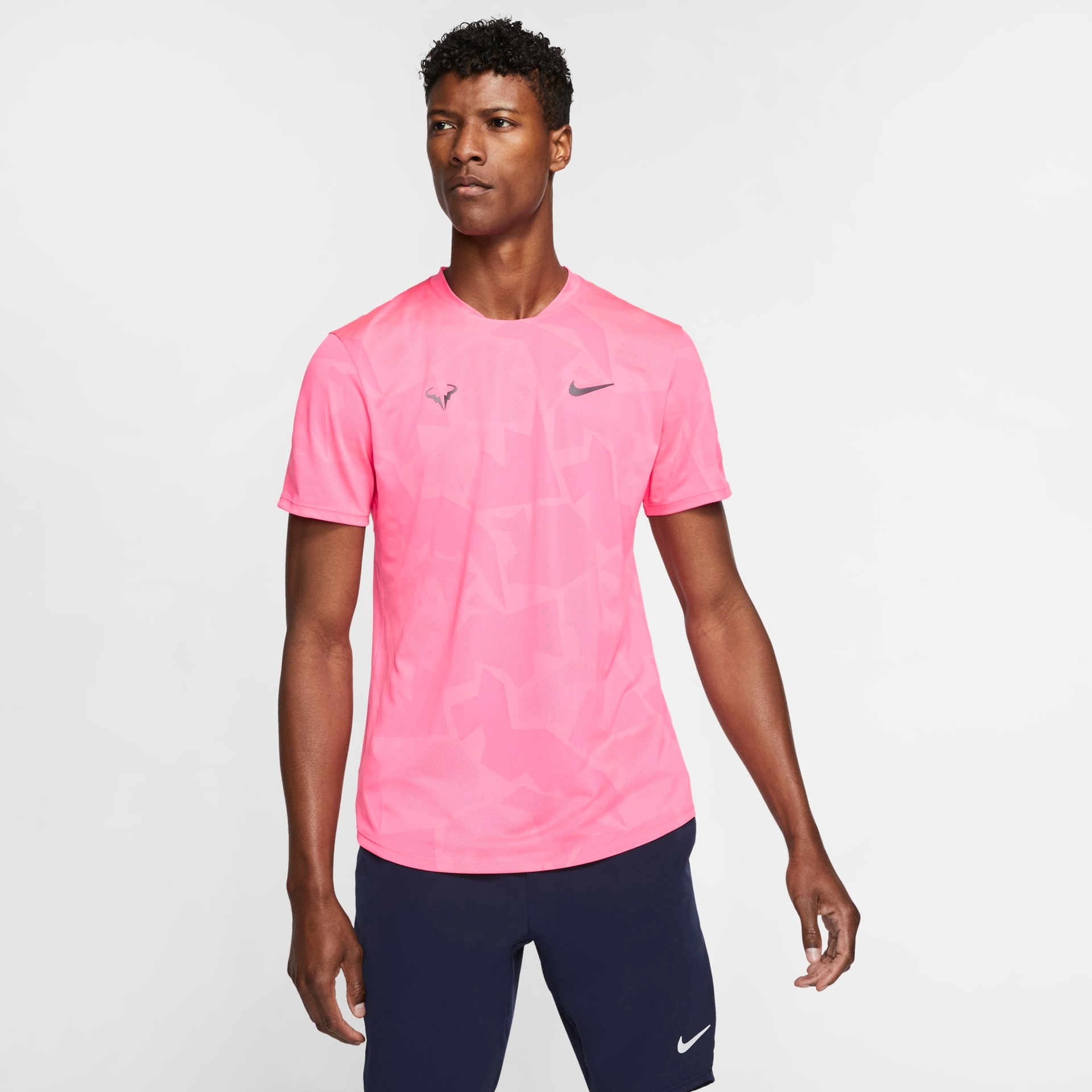 Nike AEROREACT ナダルモデル　ピンク ゲームシャツ Camiseta Nike Court AeroReact Rafa Nadal Masculina - Nike