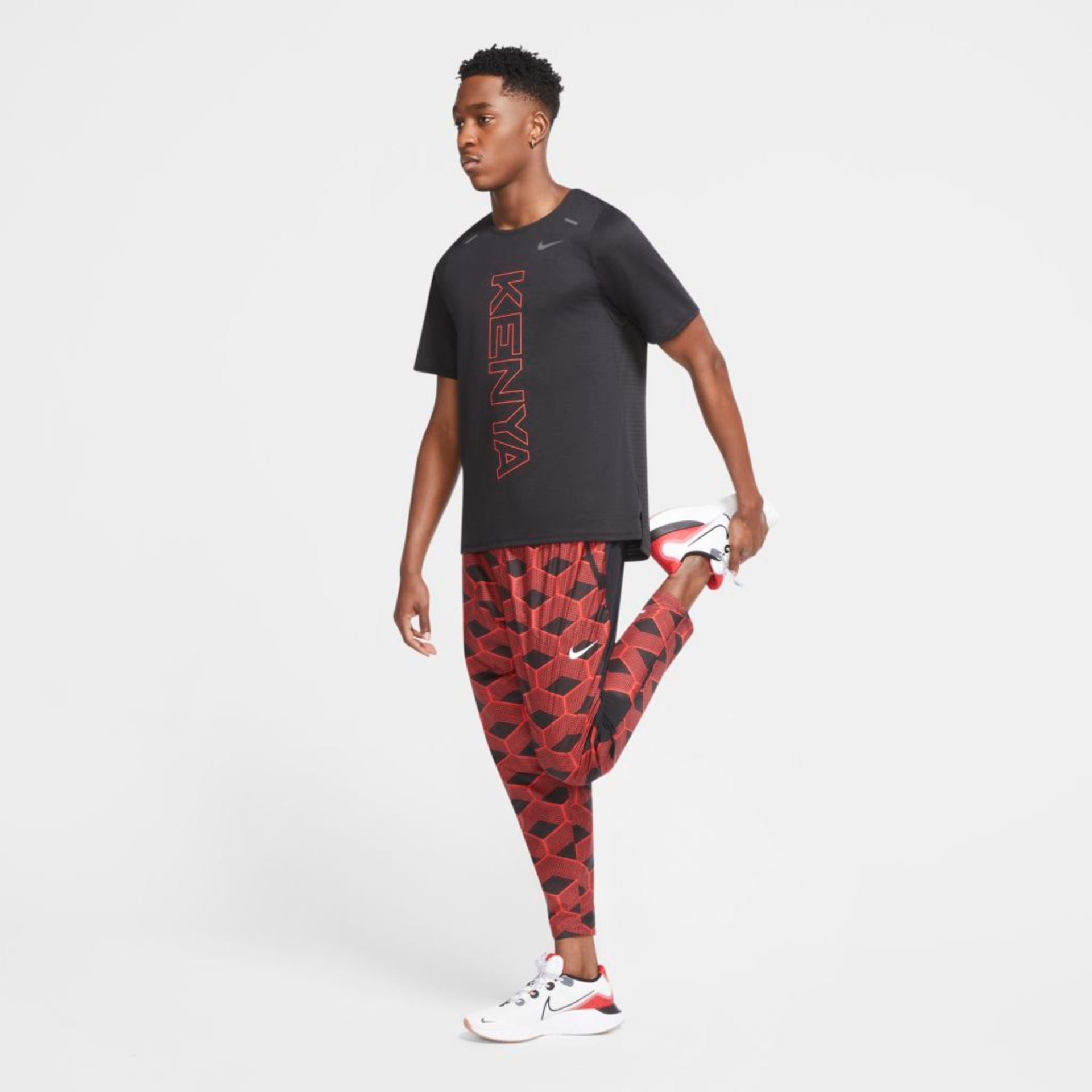 Camiseta Nike Team Kenya Rise 365 Masculina - Foto 6