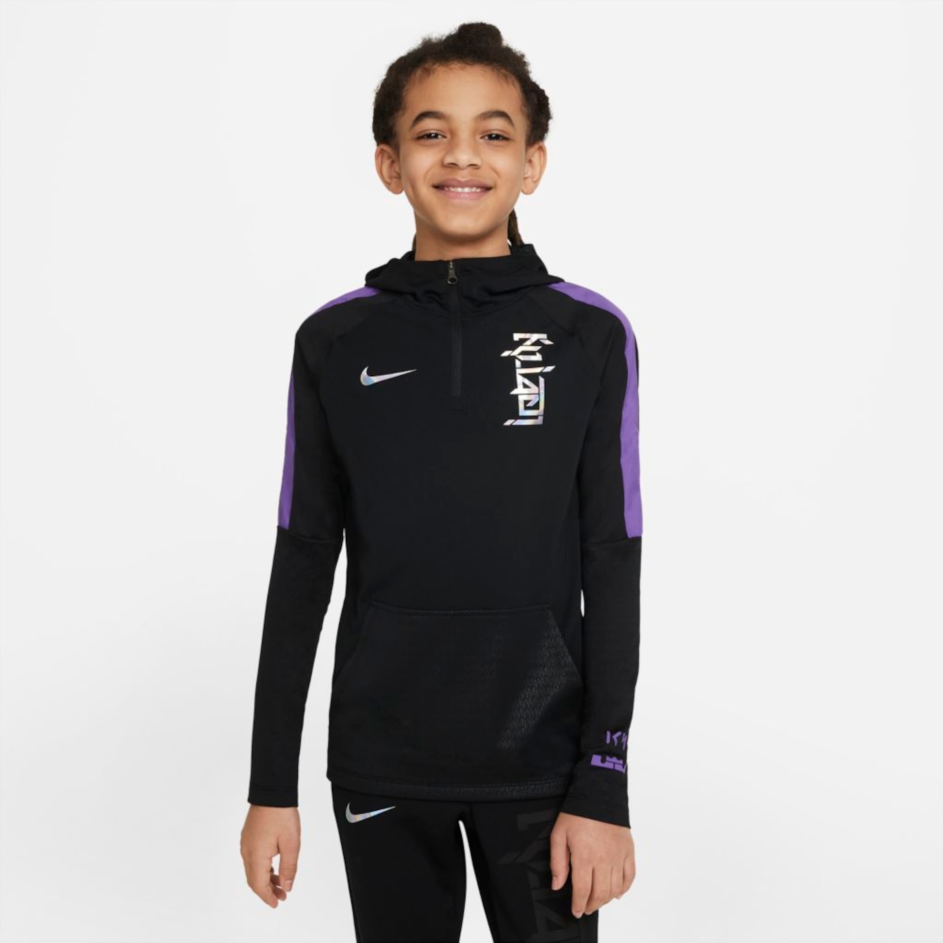 Blusão Nike Dri-Fit Kylian Mbappé Infantil - Foto 7
