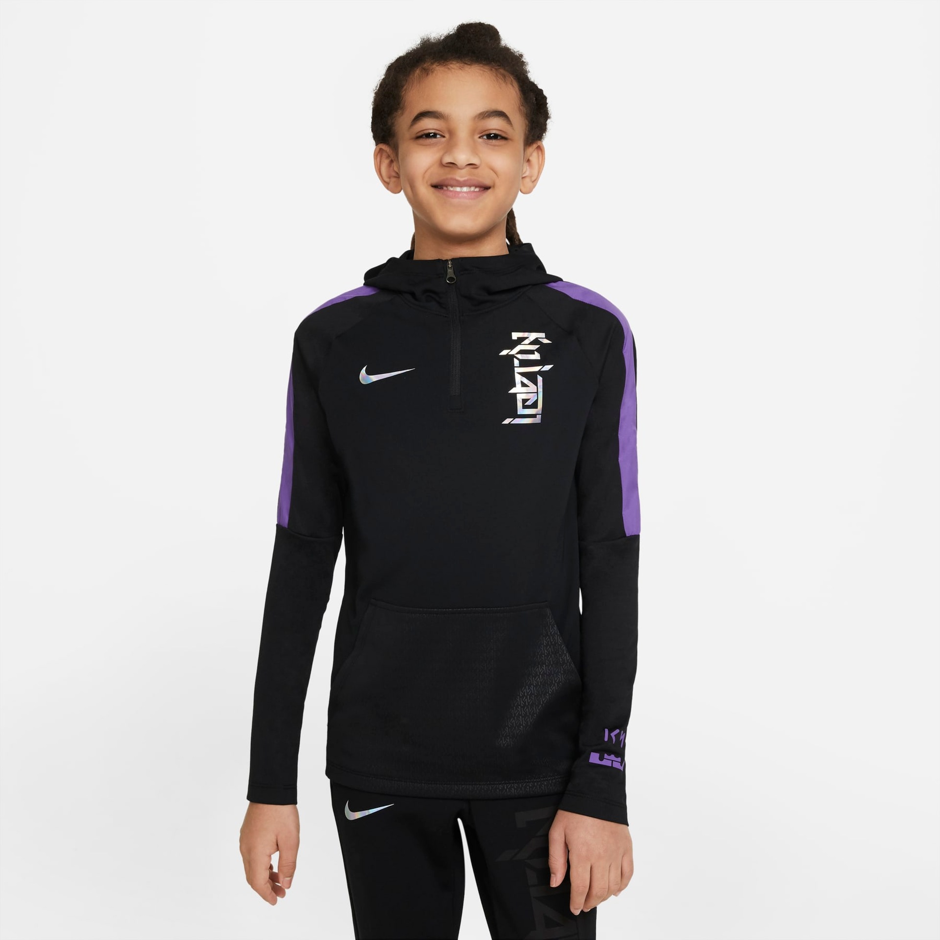 Blusão Nike Dri-Fit Kylian Mbappé Infantil - Foto 1