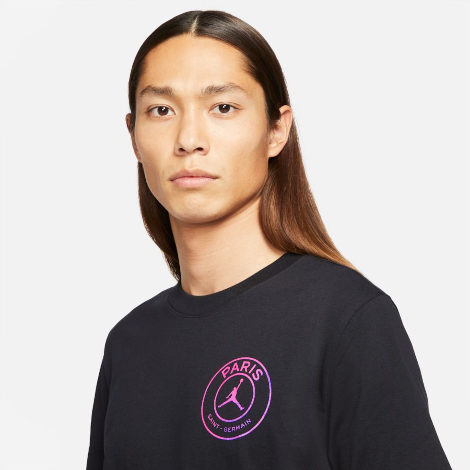 Camiseta Jordan PSG Logo Masculina - Foto 3