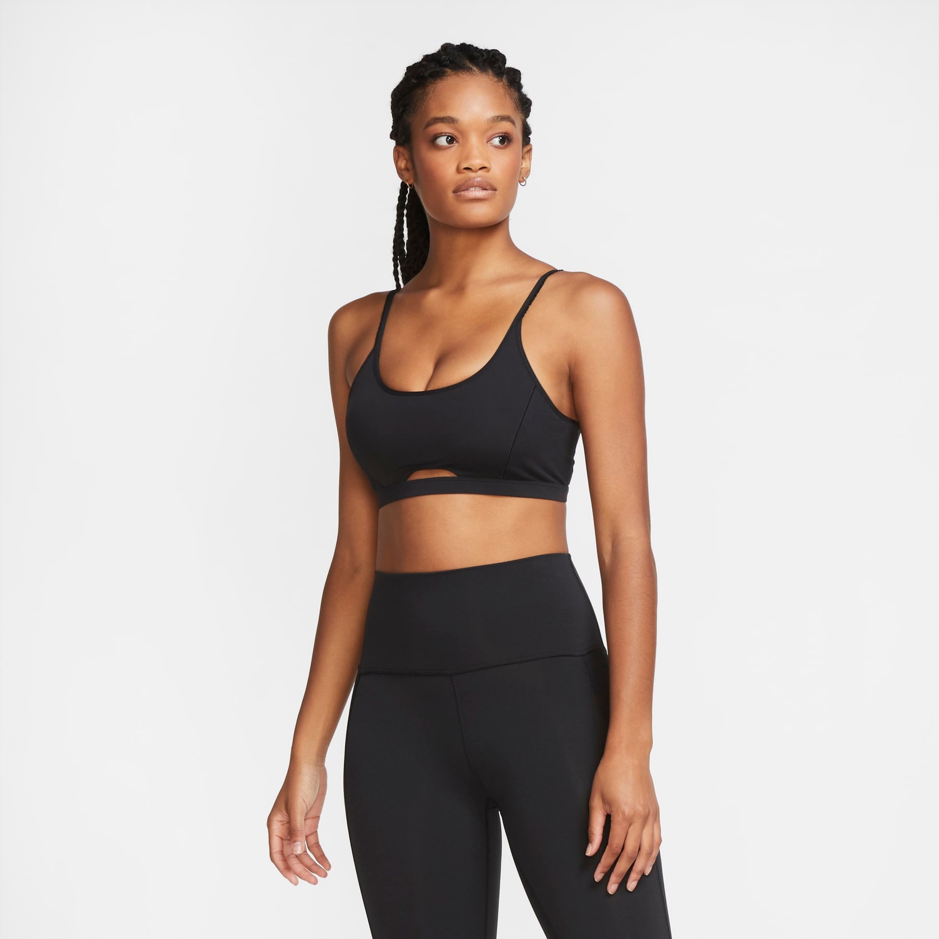 Top Nike Luxe Indy Feminino - Foto 1