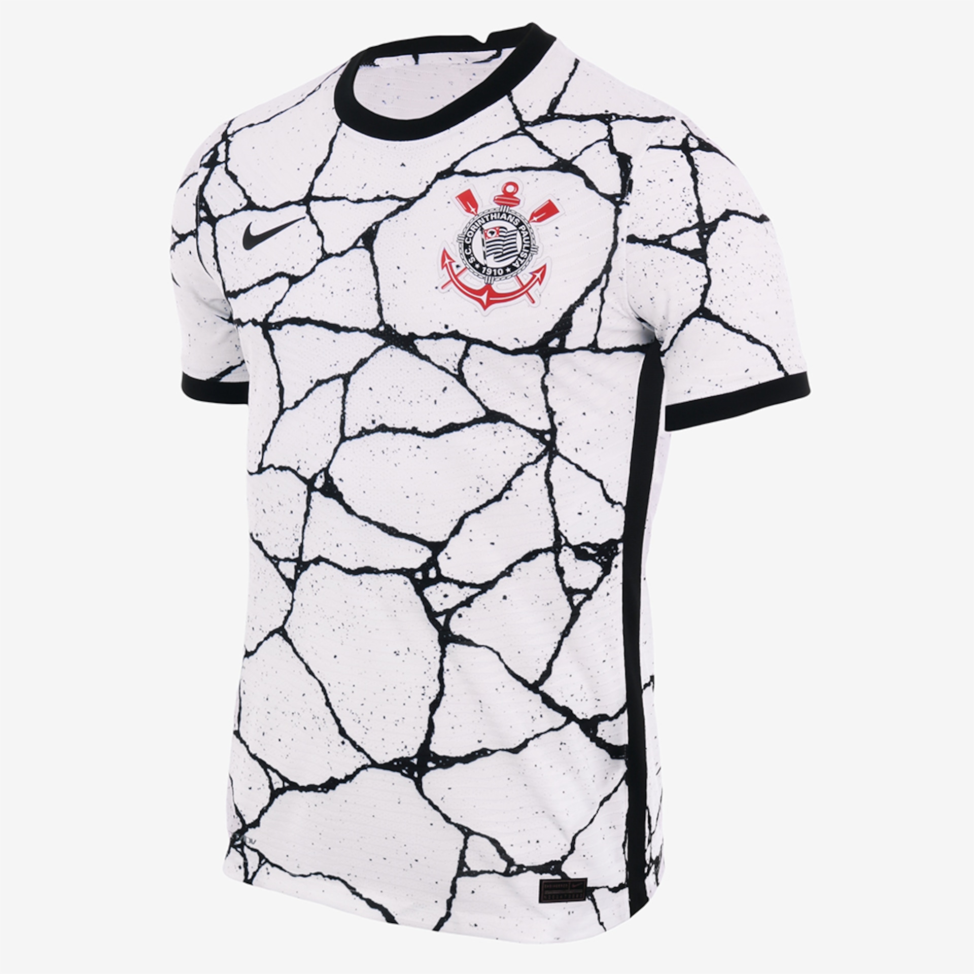 Camisa Nike Corinthians I 2021/22 Jogador Masculina - Foto 1