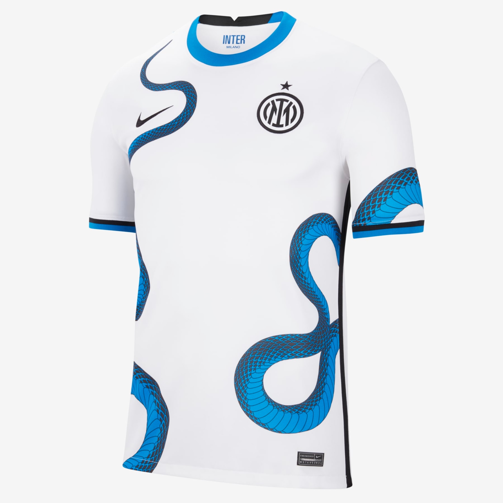 Camiseta Nike Inter de Milão II 2021/22 Torcedor Masculina - Foto 1