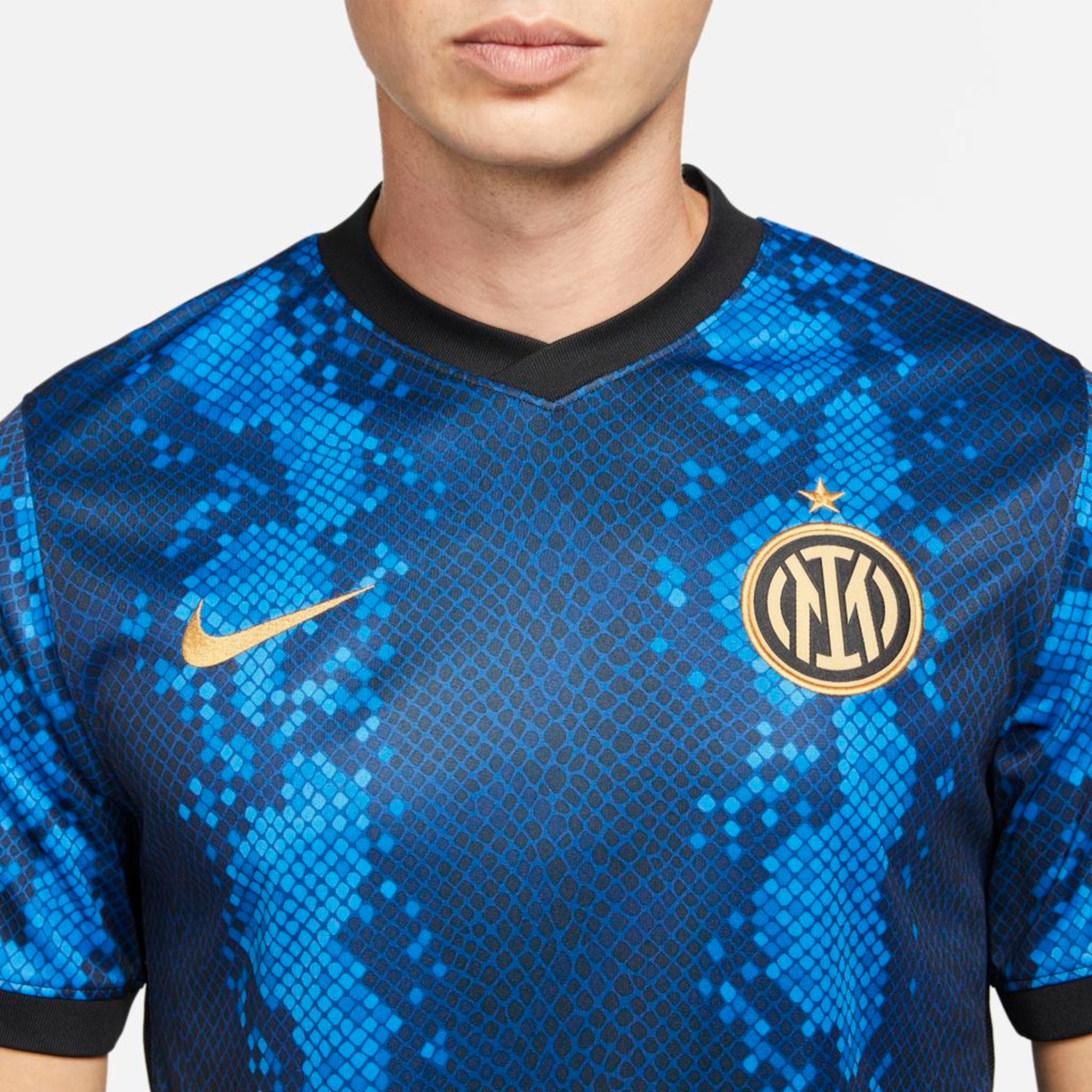 Camiseta Nike Inter de Milão I 2021/22 Torcedor Masculina - Foto 3