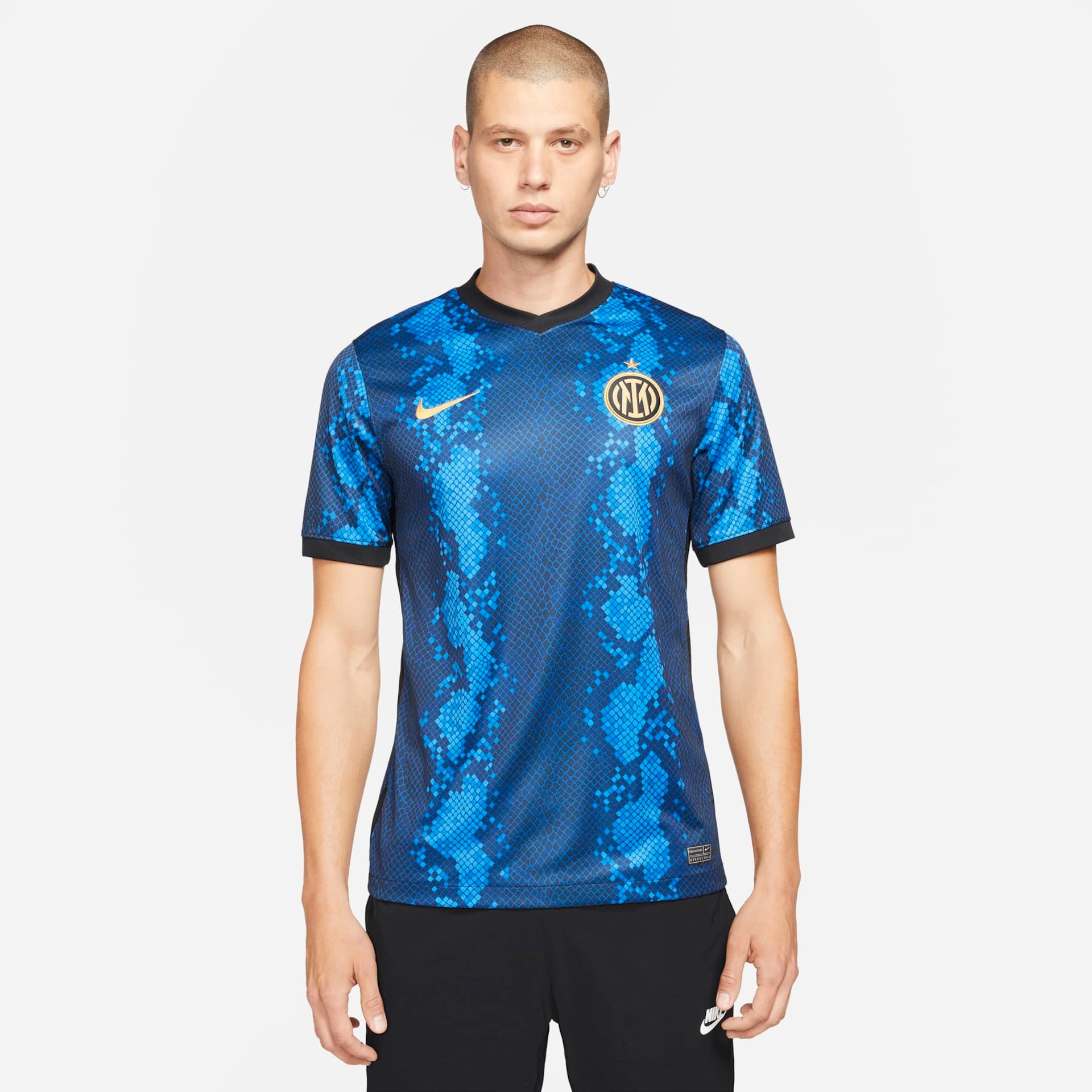 Camiseta Nike Inter de Milão I 2021/22 Torcedor Masculina - Foto 1