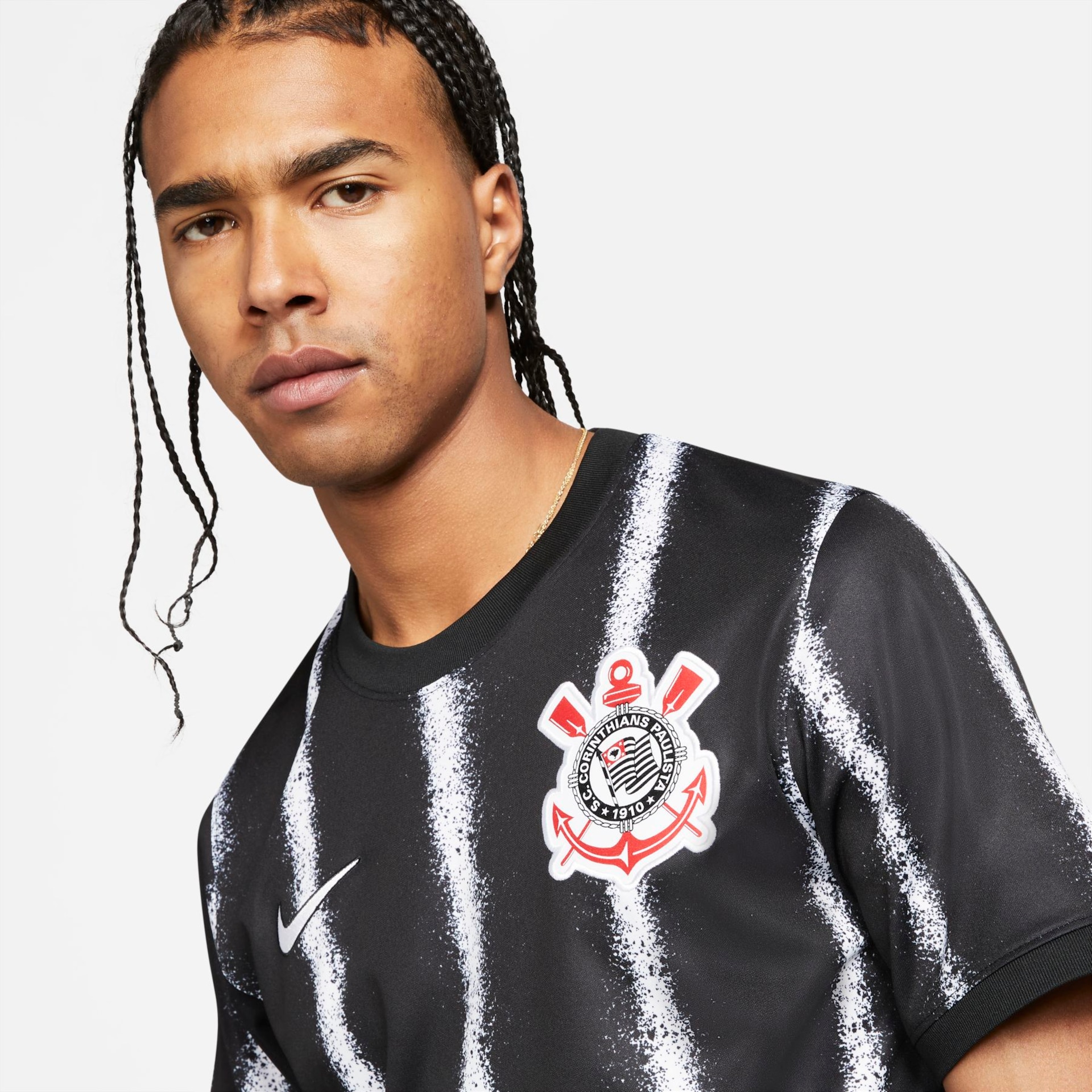 Camisa Nike Corinthians II 2021/22 Torcedor Pro Masculina - Foto 3
