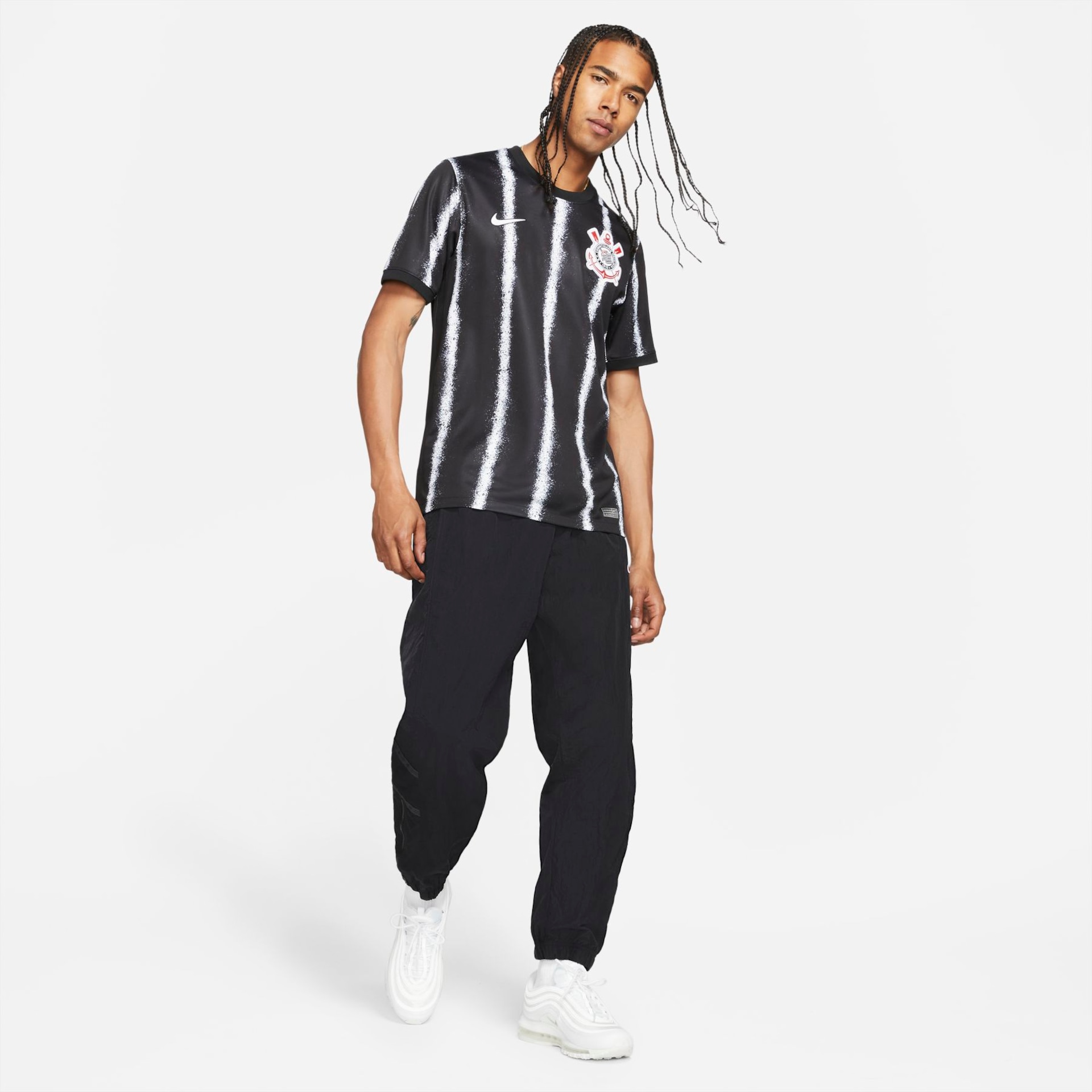 Camisa Nike Corinthians II 2021/22 Torcedor Pro Masculina - Foto 6