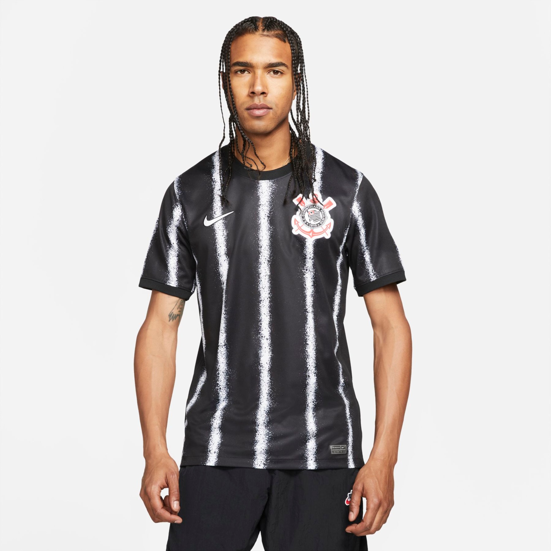 Camisa Nike Corinthians II 2021/22 Torcedor Pro Masculina - Foto 1