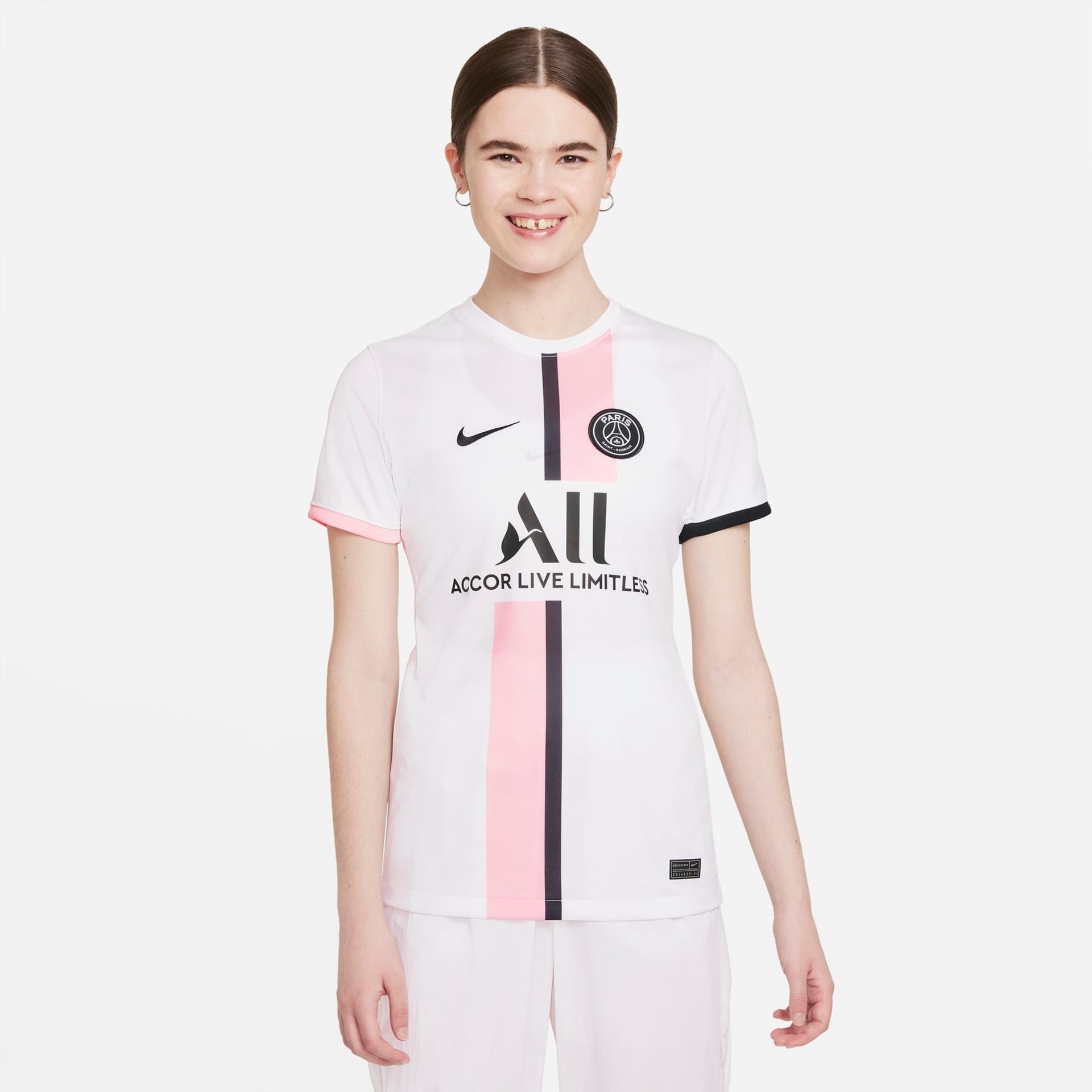 Camiseta Nike PSG II 2021/22 Torcedor Feminina - Foto 1