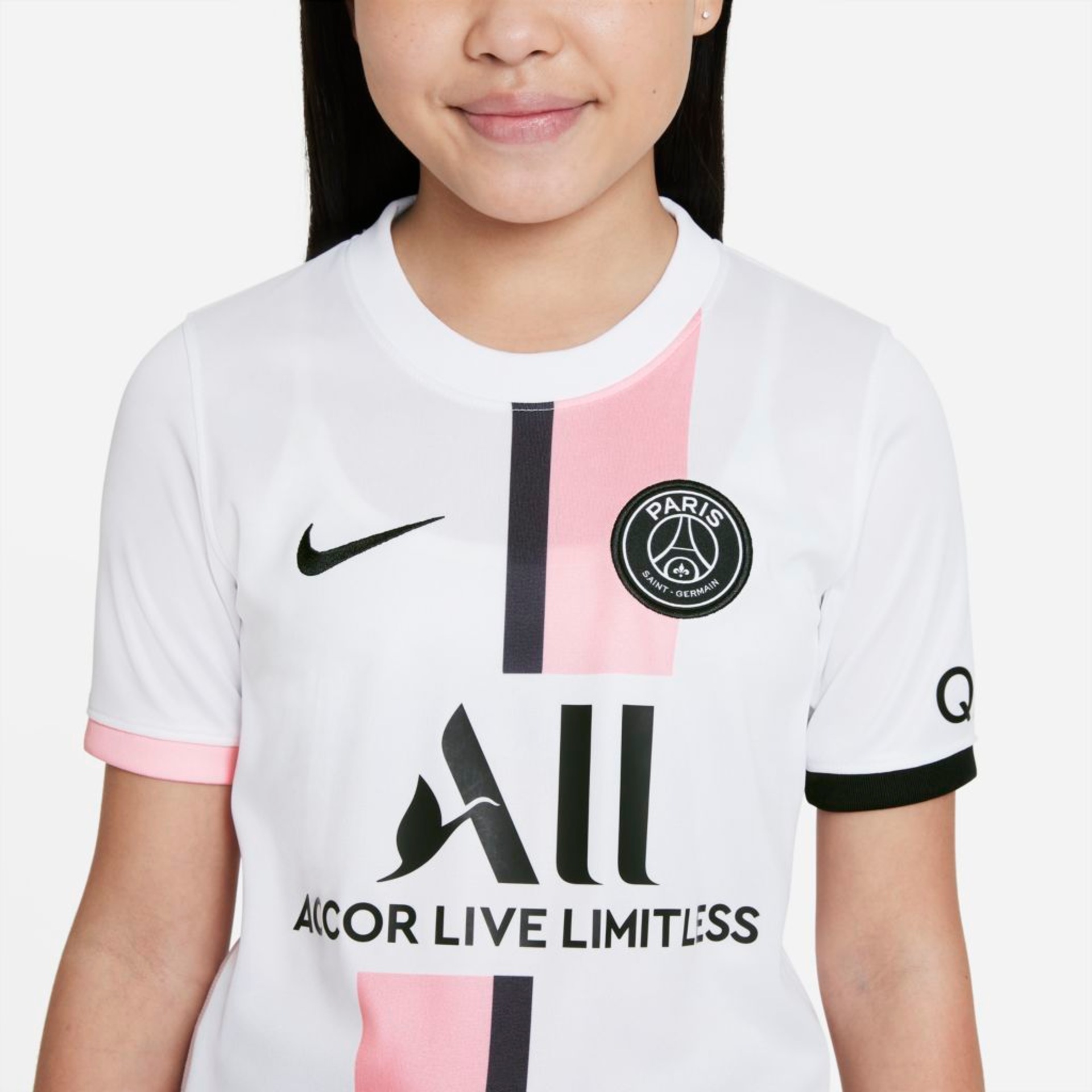 Camiseta Nike PSG II 2021/22 Torcedor Infantil - Foto 3