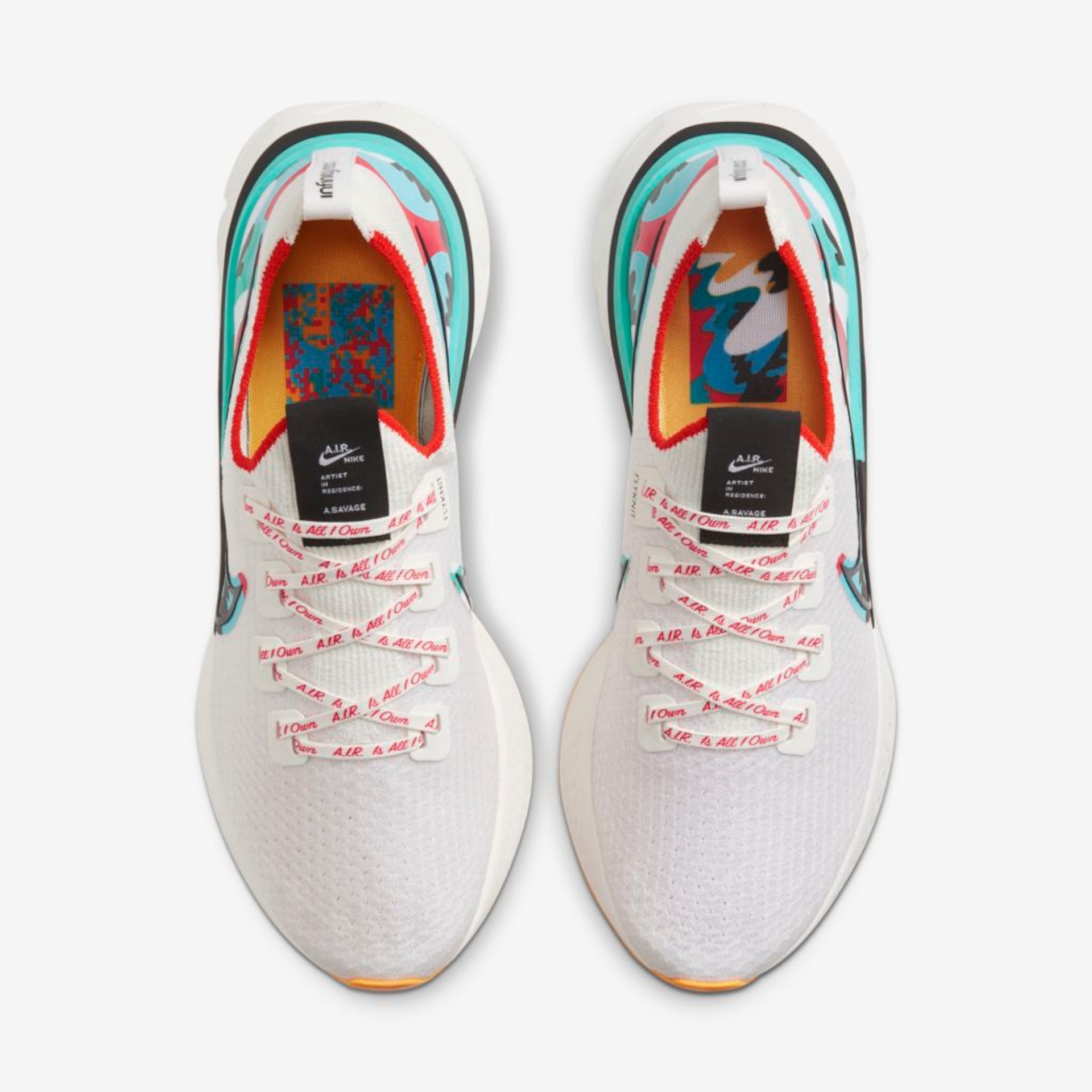 Tênis Nike React Infinity Run Flyknit A.I.R. Unissex - Foto 4