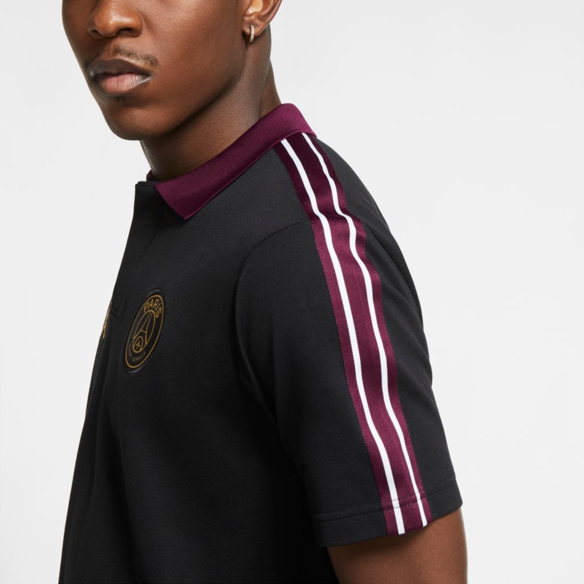 Camisa Polo Nike PSG Masculina - Foto 4
