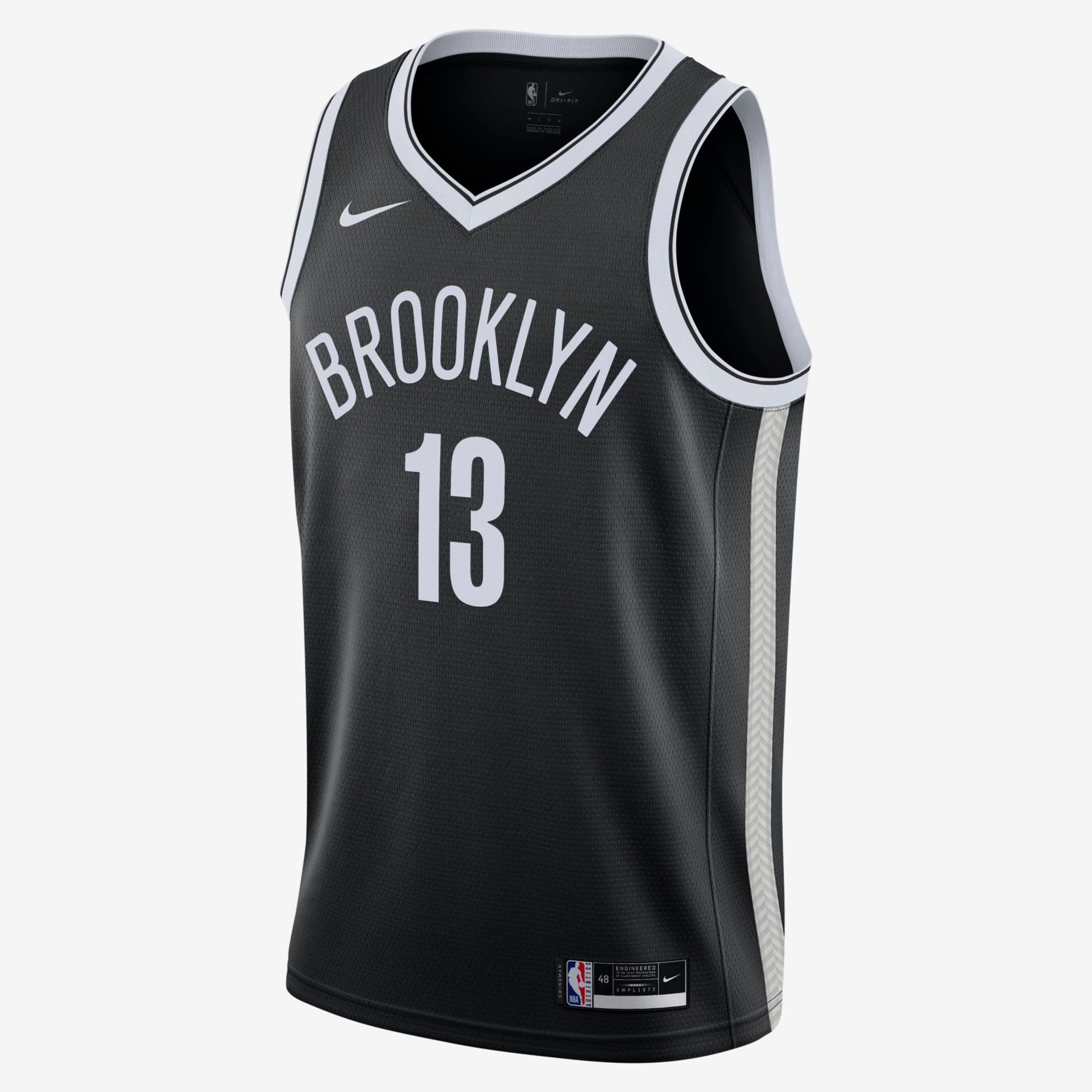 Regata Nike Brooklyn Nets Icon Edition 2020 Masculina - Foto 1
