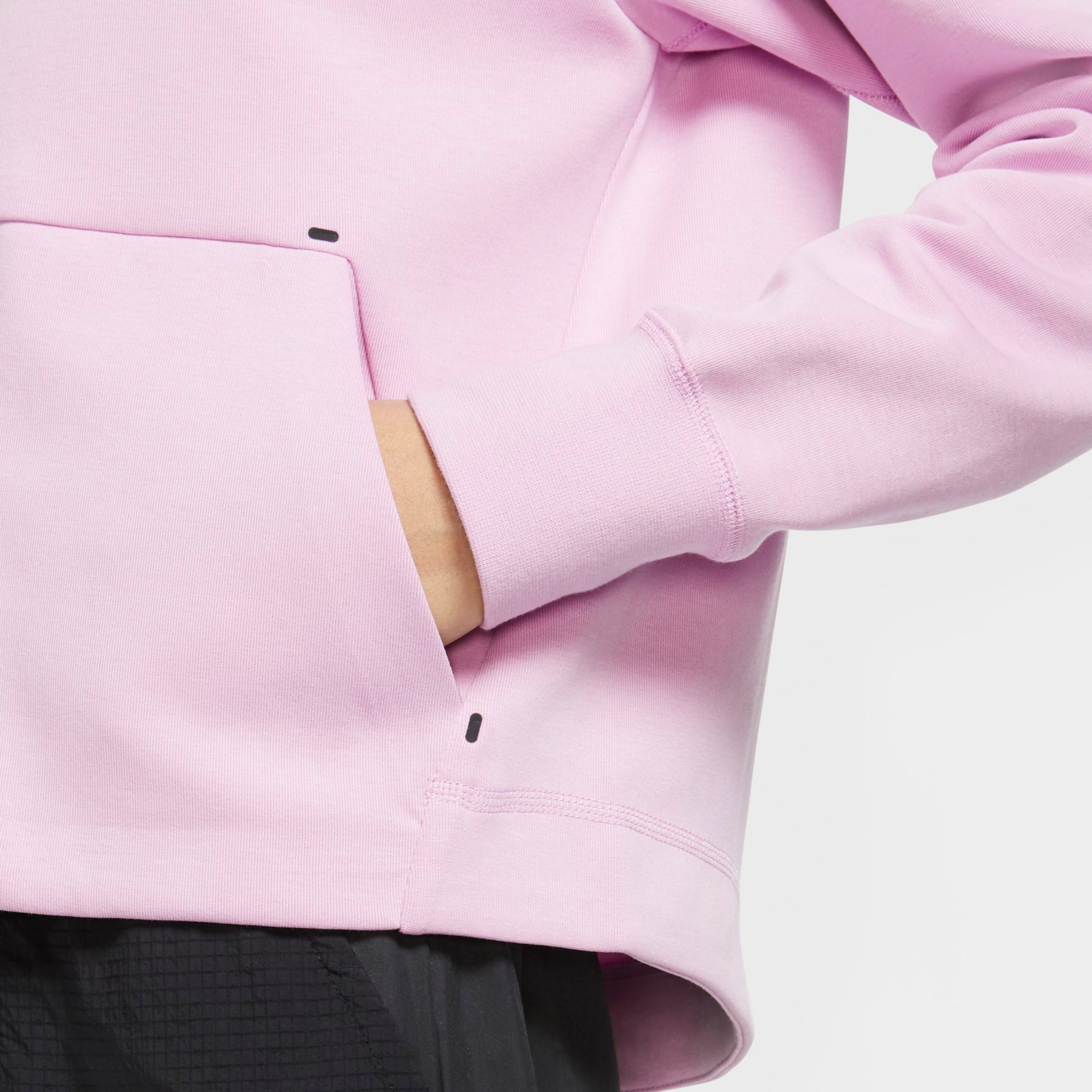 Blusão Nike Sportswear Tech Fleece Essential Feminino - Foto 3