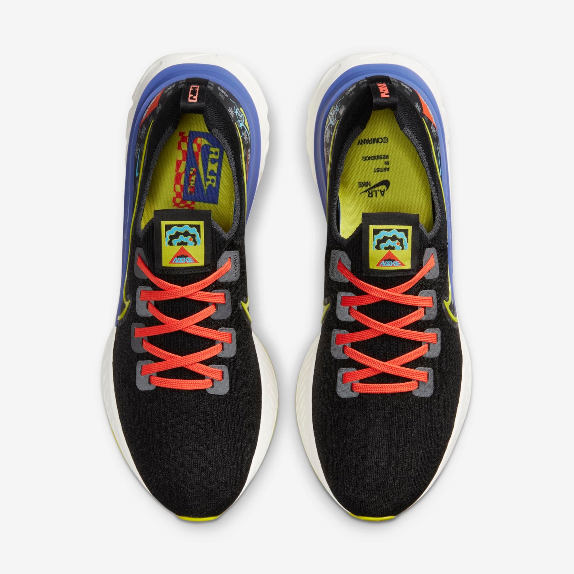 Tênis Nike React Infinity Run Flyknit A.I.R. Chaz Bundick Unissex - Foto 4