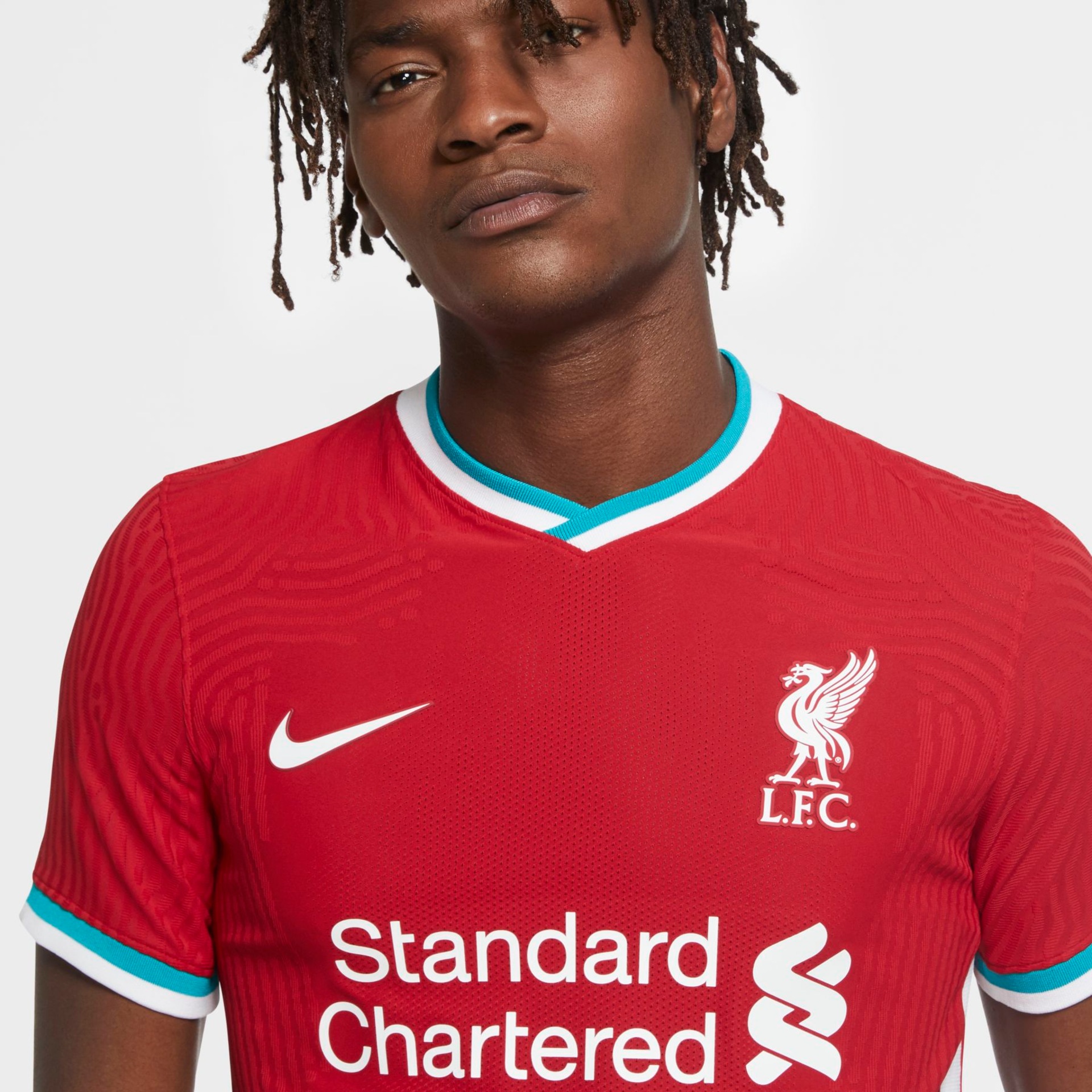 Camisa Nike Liverpool I 2020/21 Jogador Masculina - Foto 3