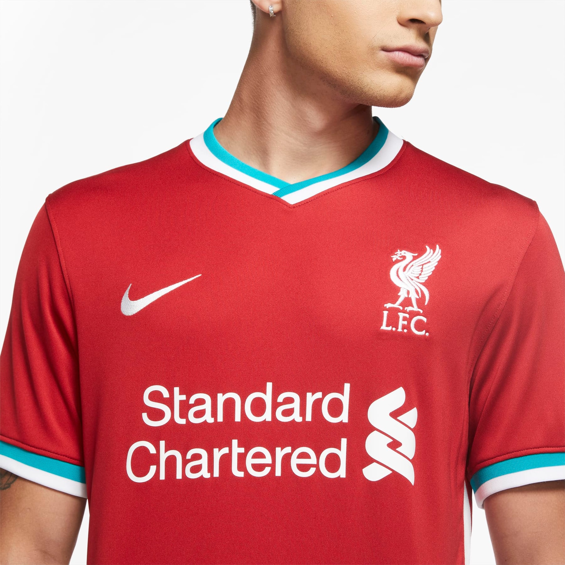 Camisa Nike Liverpool I 2020/21 Torcedor Pro Masculina - Foto 3