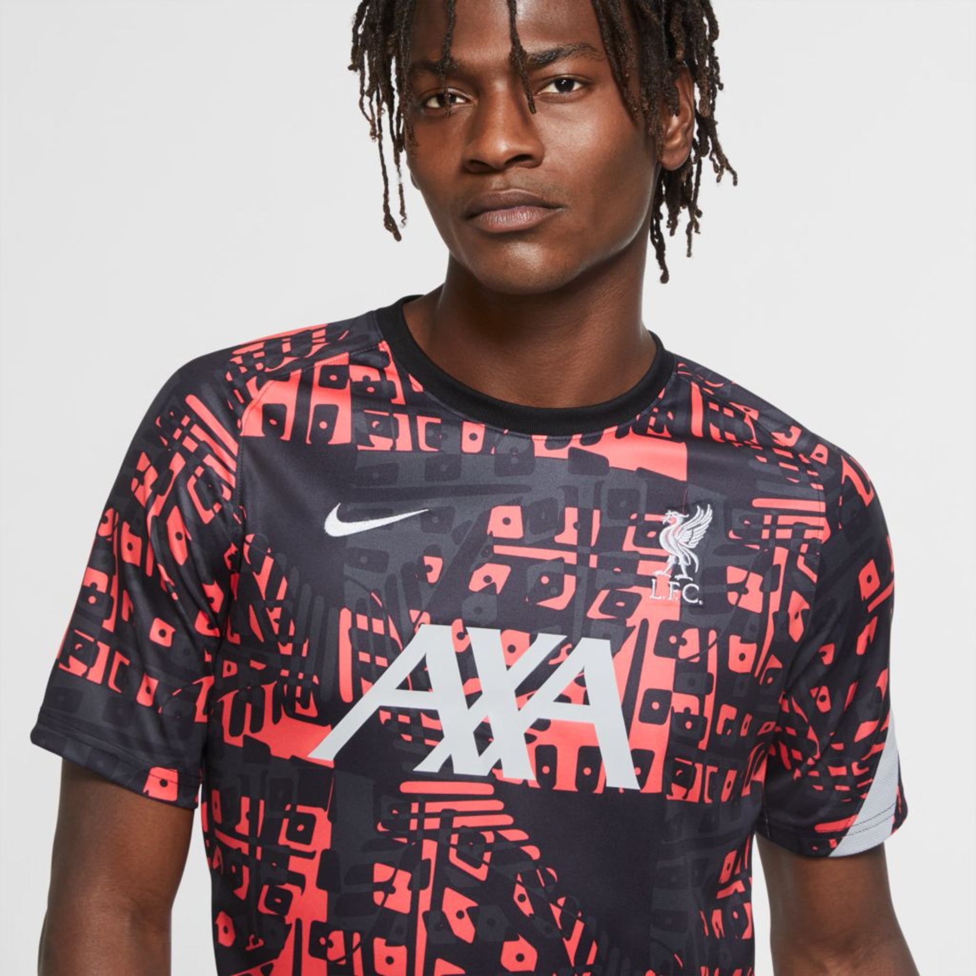 Camisa Nike Liverpool Pré Jogo 2020/21 Masculina - Foto 3