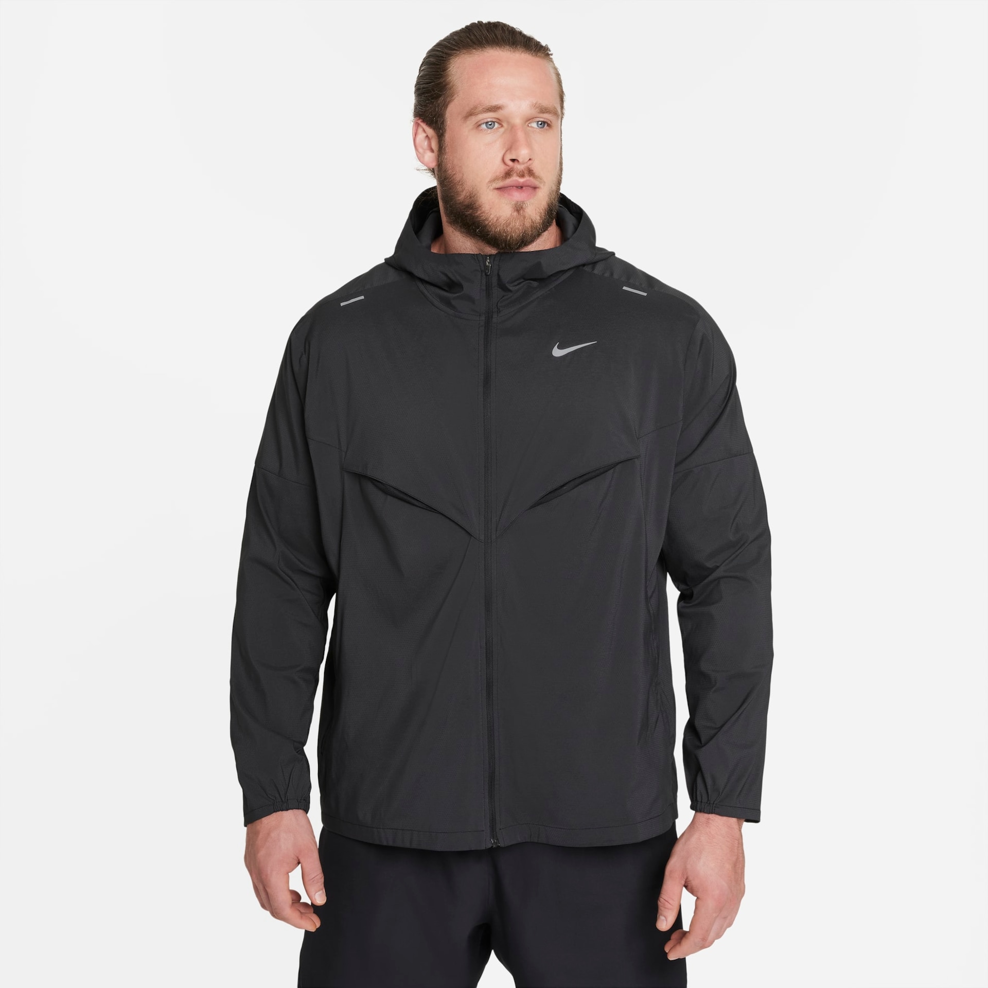 Jaqueta Nike Repel UV Windrunner Masculina - Foto 12
