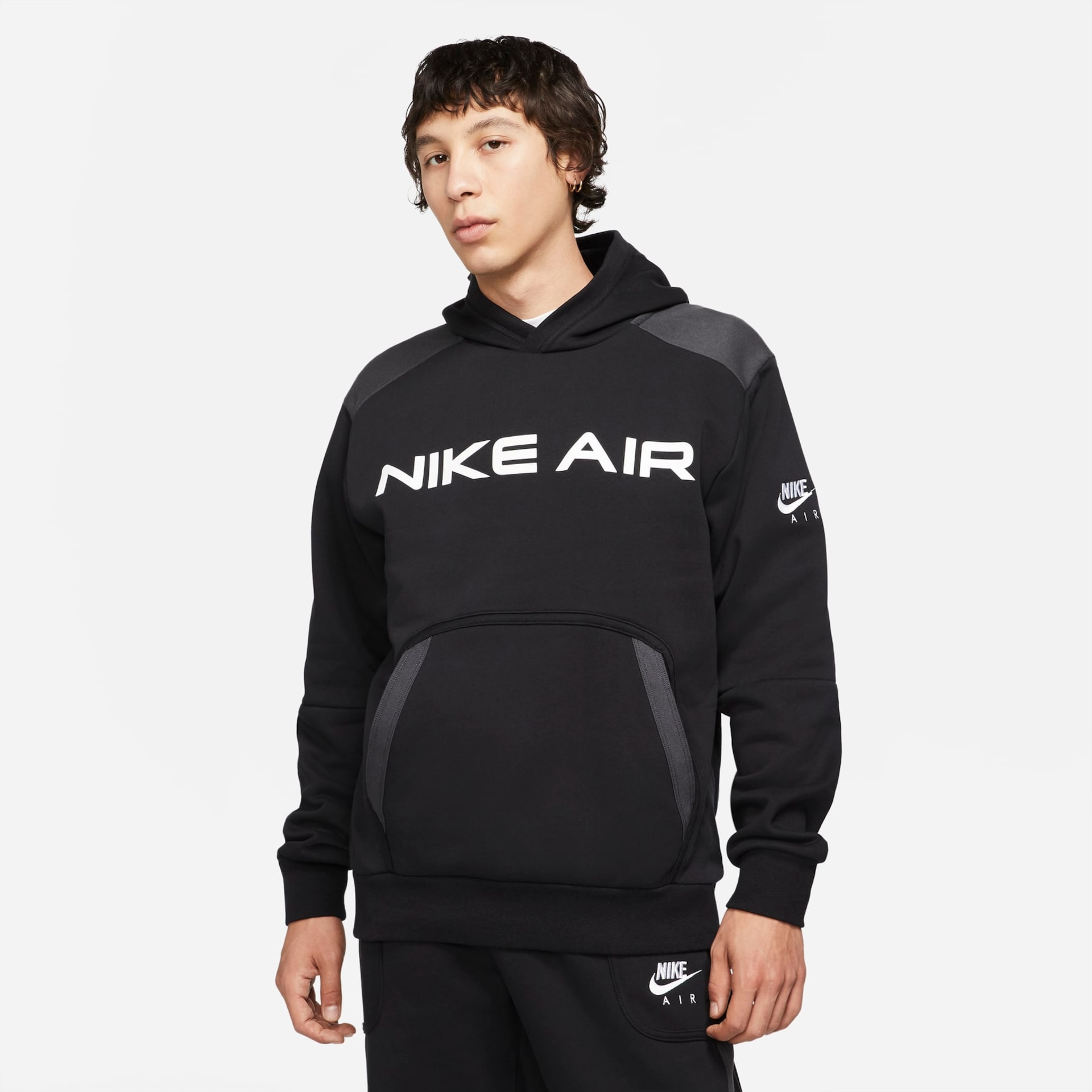 Blusão Nike Air Fleece Masculino - Foto 1