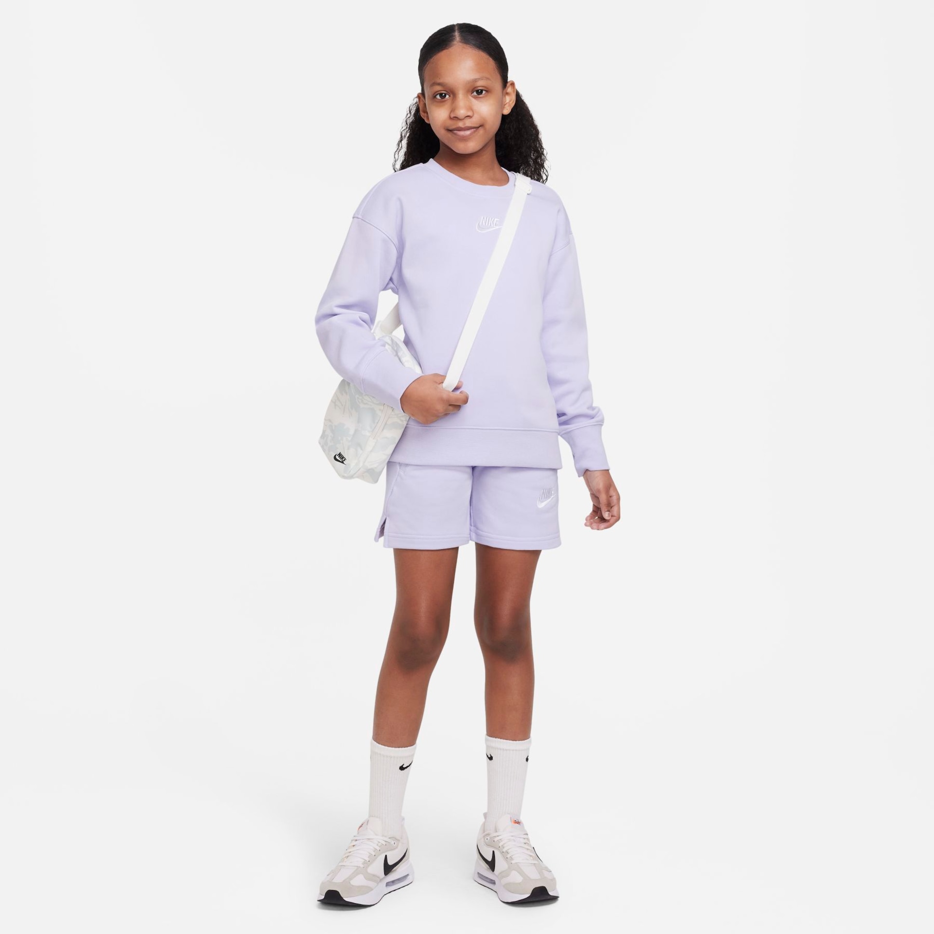 Shorts Nike Sportswear Club Infantil - Foto 6