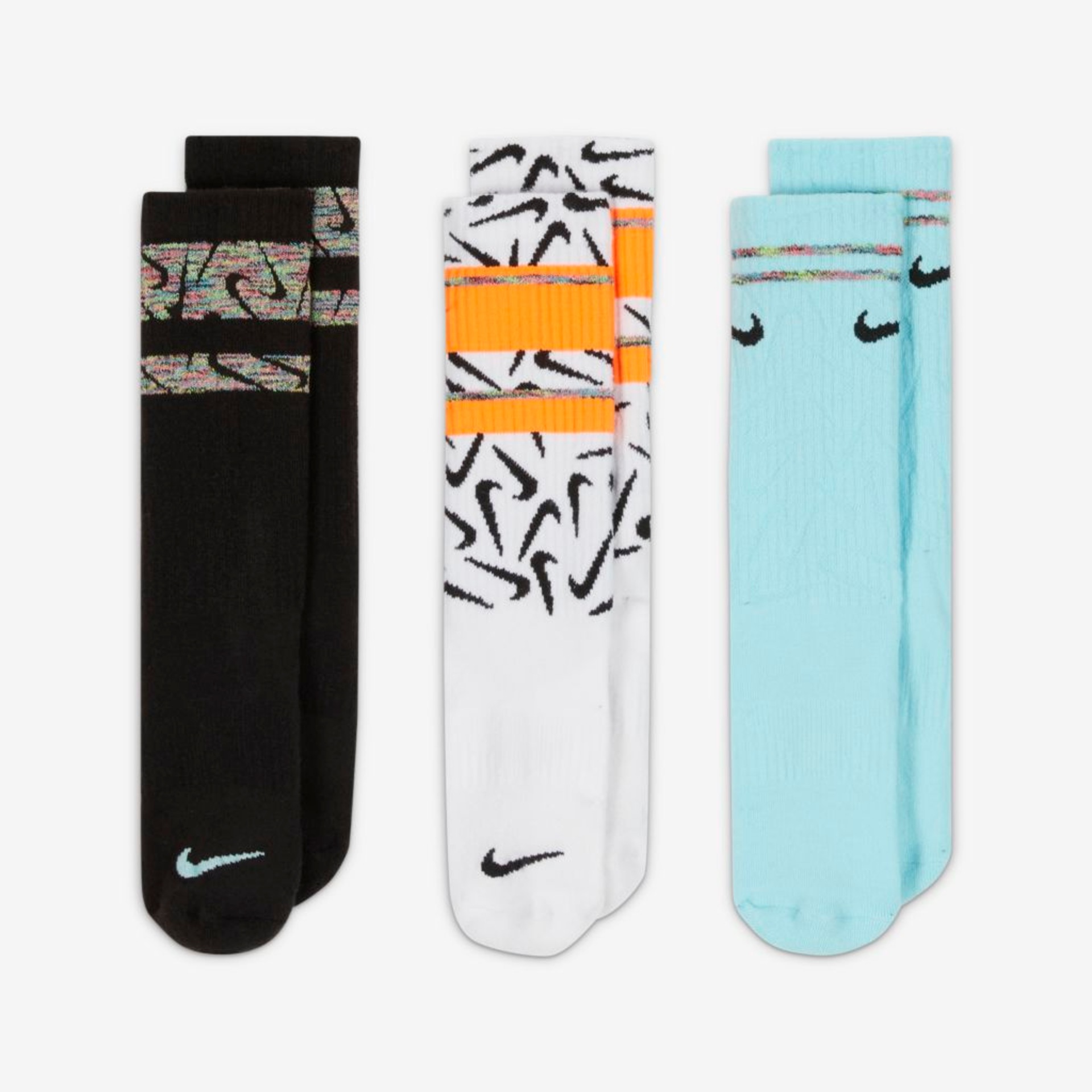 Meia Nike Everyday (3 Pares) Infantil - Foto 2