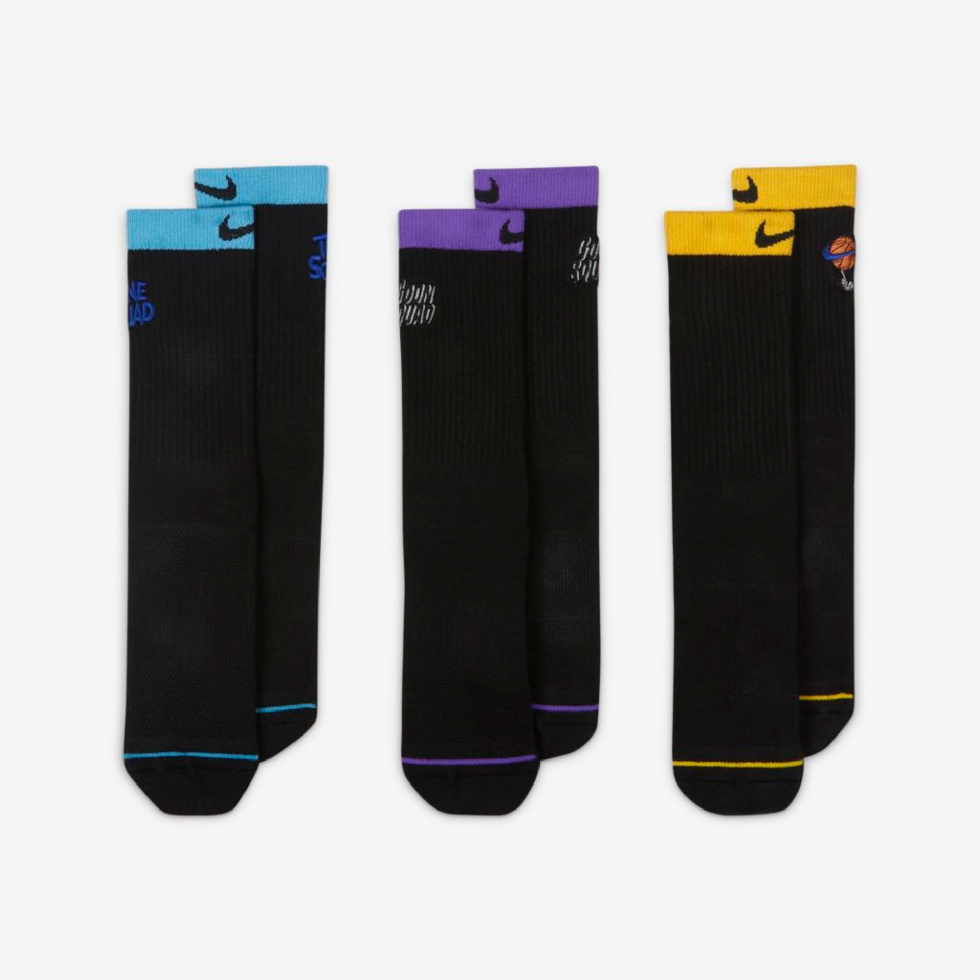 Meia Nike Basketball Crew Unissex (3 pares) - Foto 2