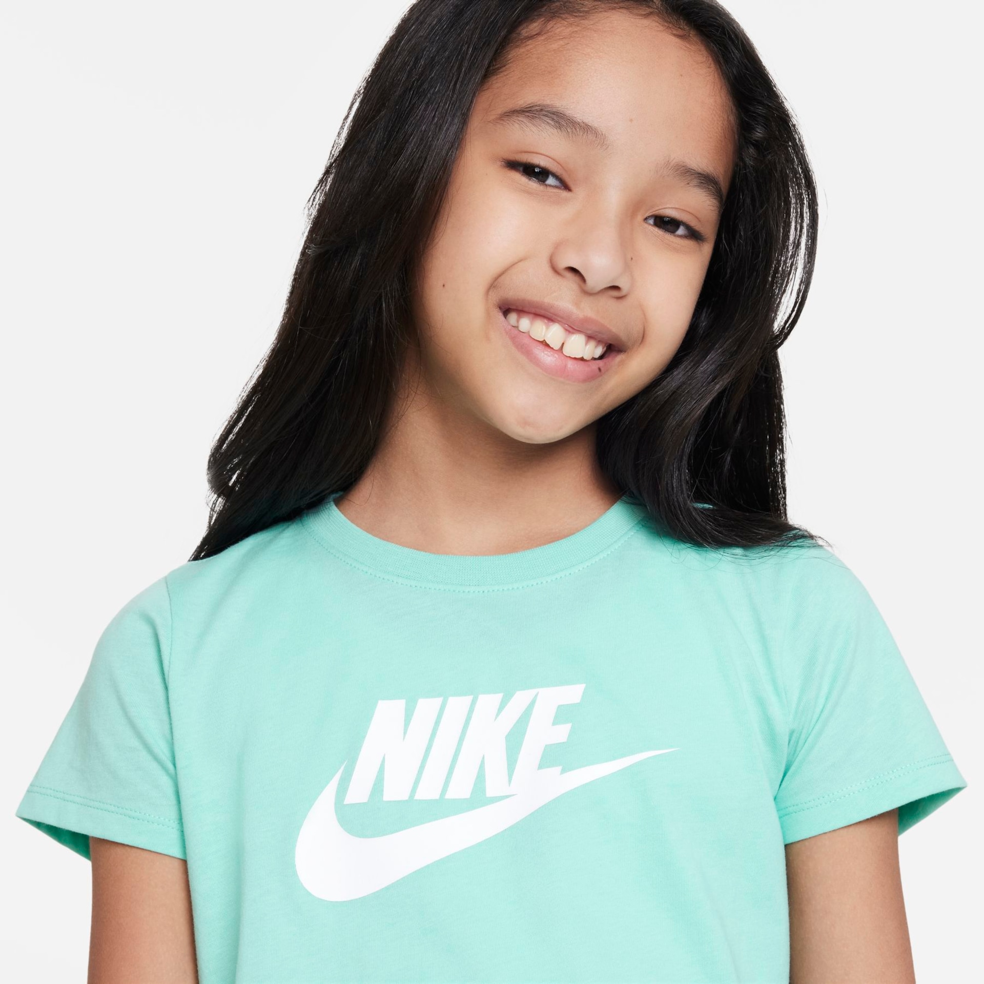 Camiseta Nike Sportswear Futura Infantil - Foto 3