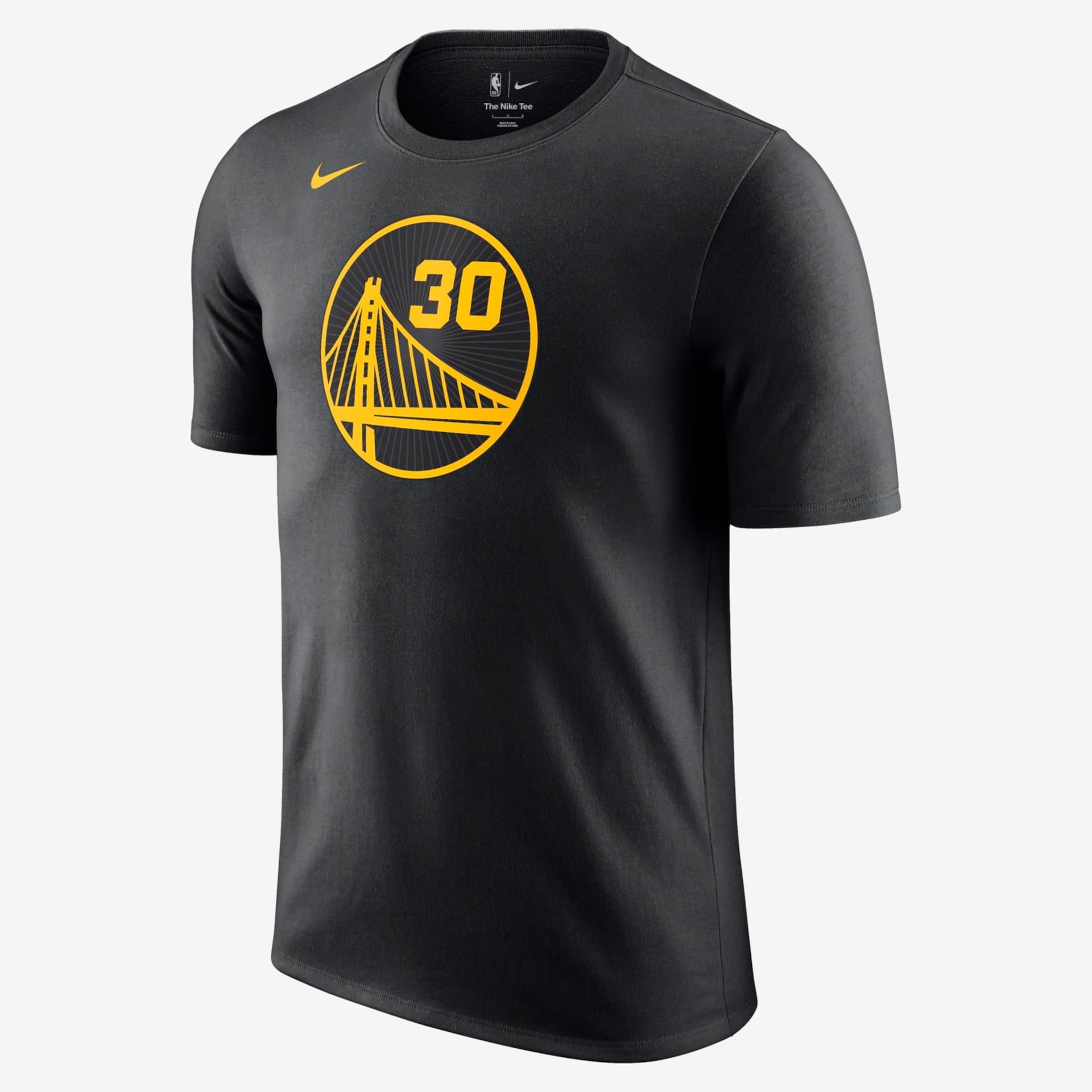 Camiseta Nike Stephen Curry Warriors Courtside City Edition Mixtape Masculina - Foto 1