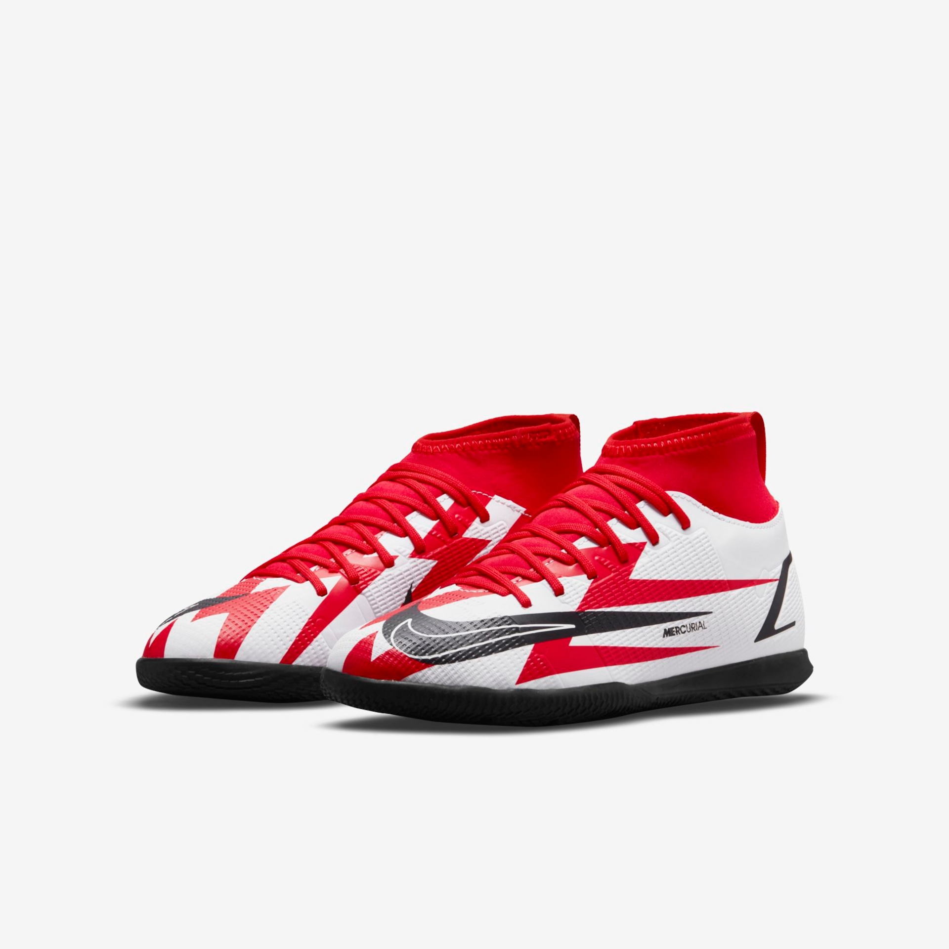 Chuteira Nike Mercurial Superfly 8 Club CR7 Infantil Futsal - Foto 5