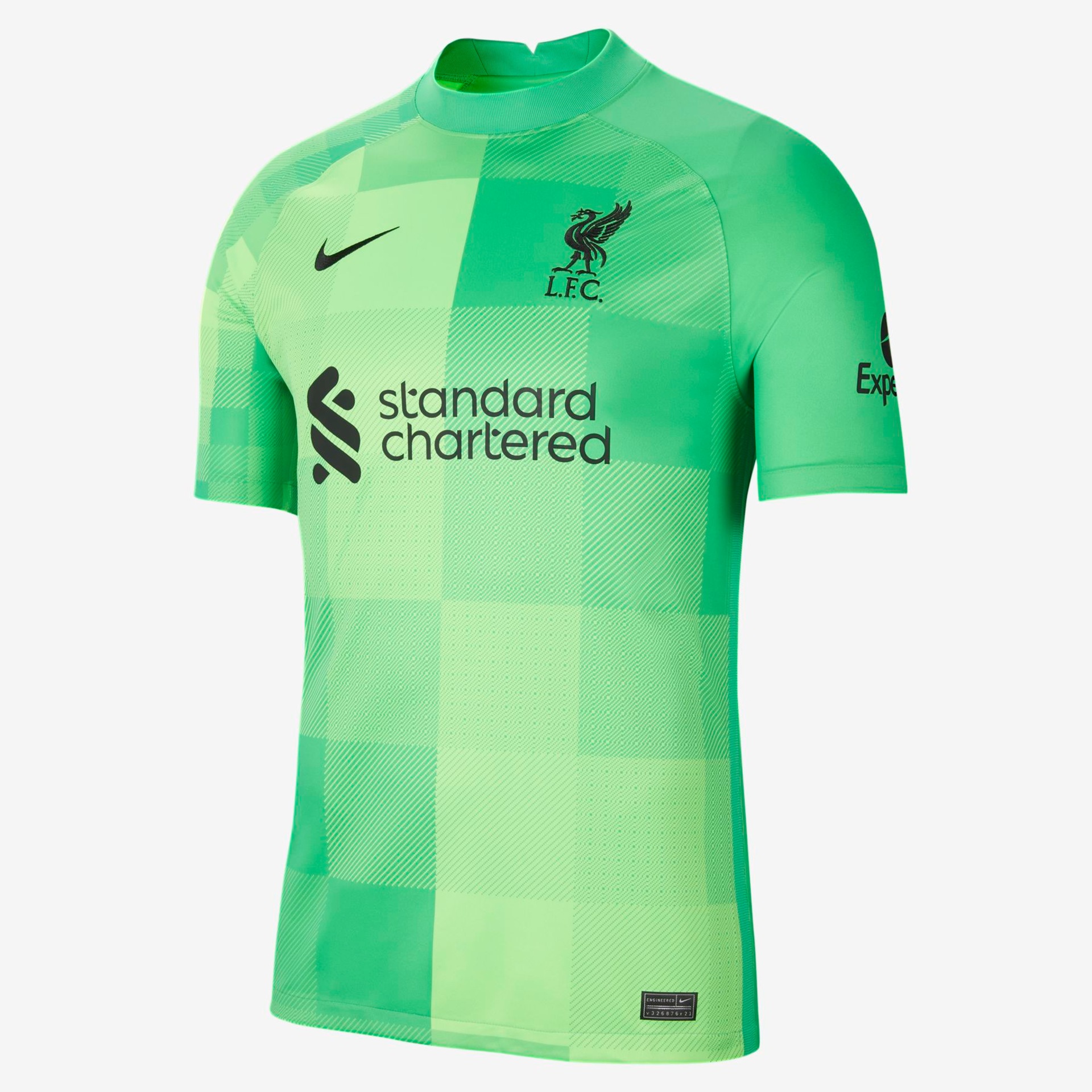 Camisa de Goleiro Liverpool  2021/22 Torcedor Pro Masculina - Foto 1